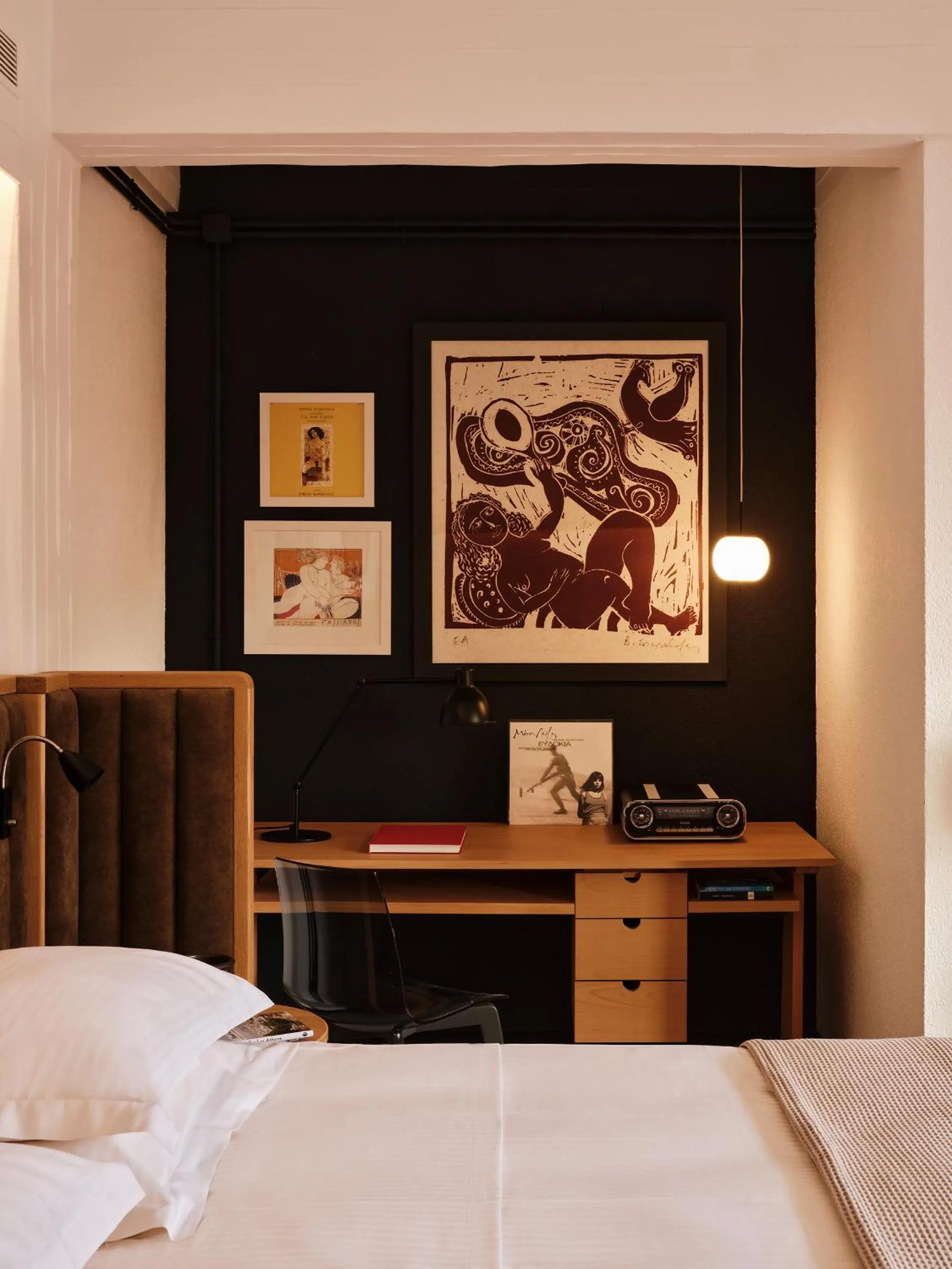 Decorative detail, Bed in Not Boutique Hotel