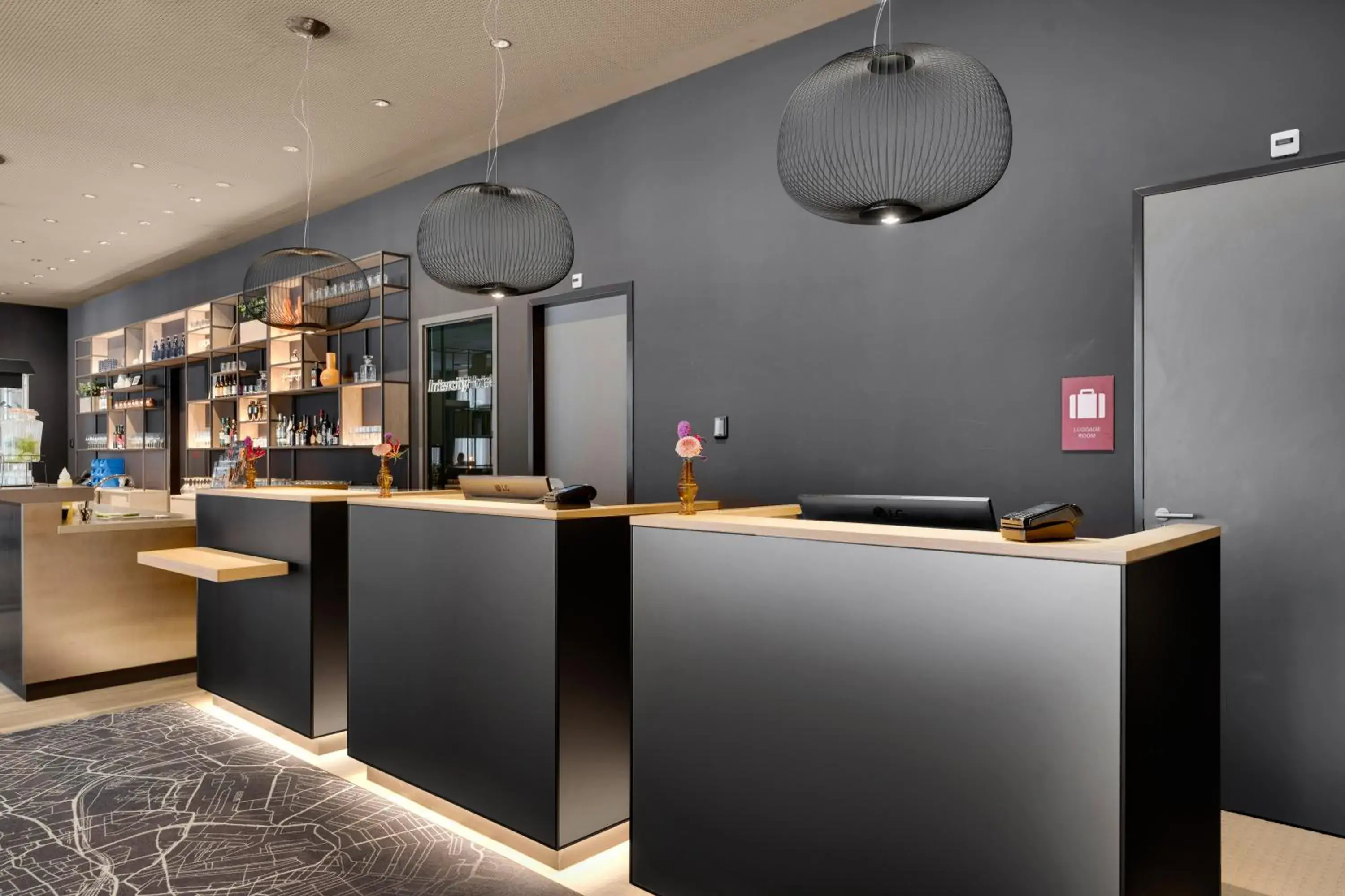 Lobby or reception in IntercityHotel Leiden Lobby or reception in IntercityHotel Leiden