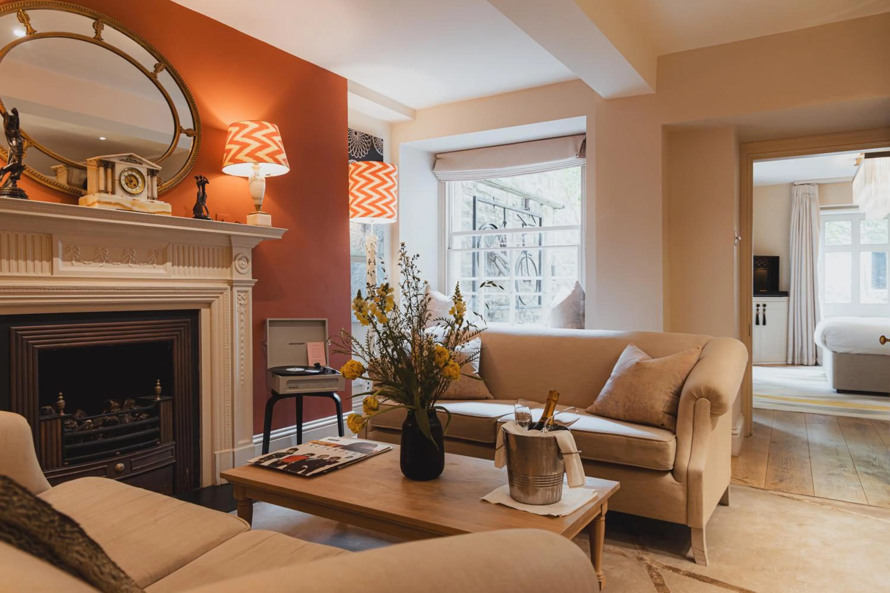 Living room in No 15 by GuestHouse, Bath