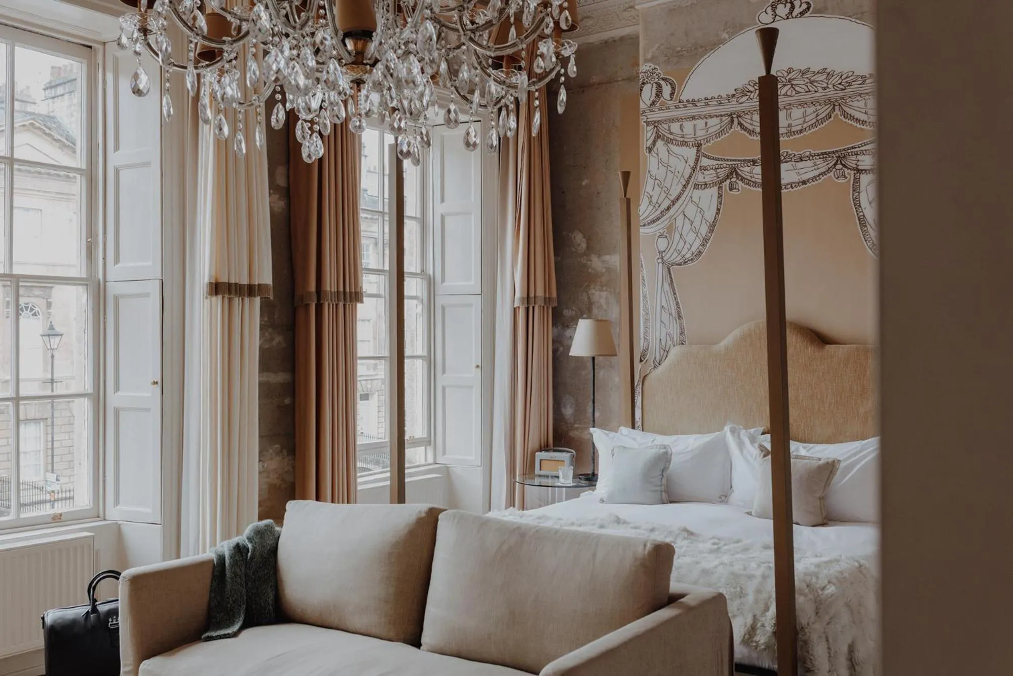 Bedroom, Bed in No 15 by GuestHouse, Bath