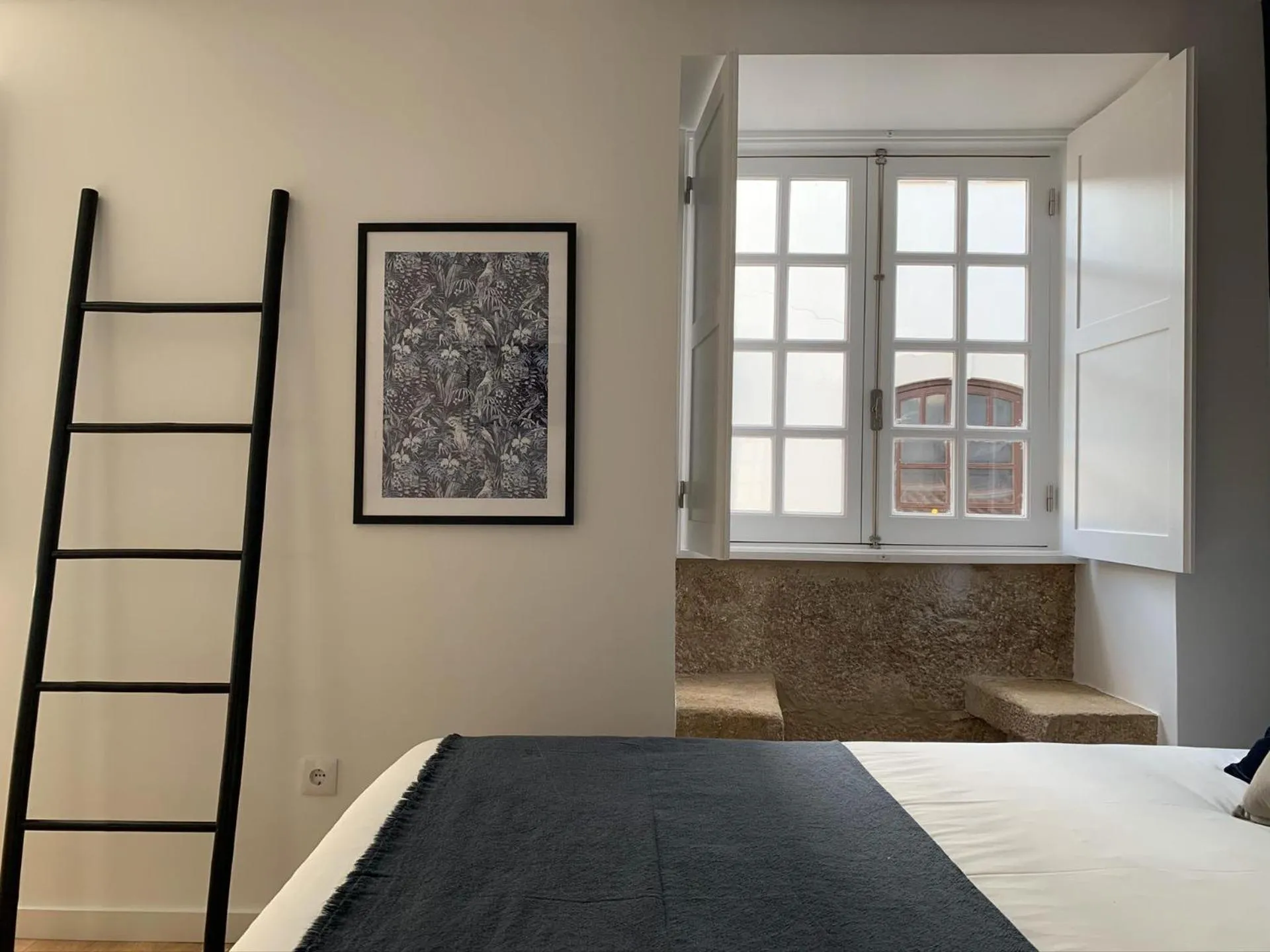 Bed in Casa do Museu