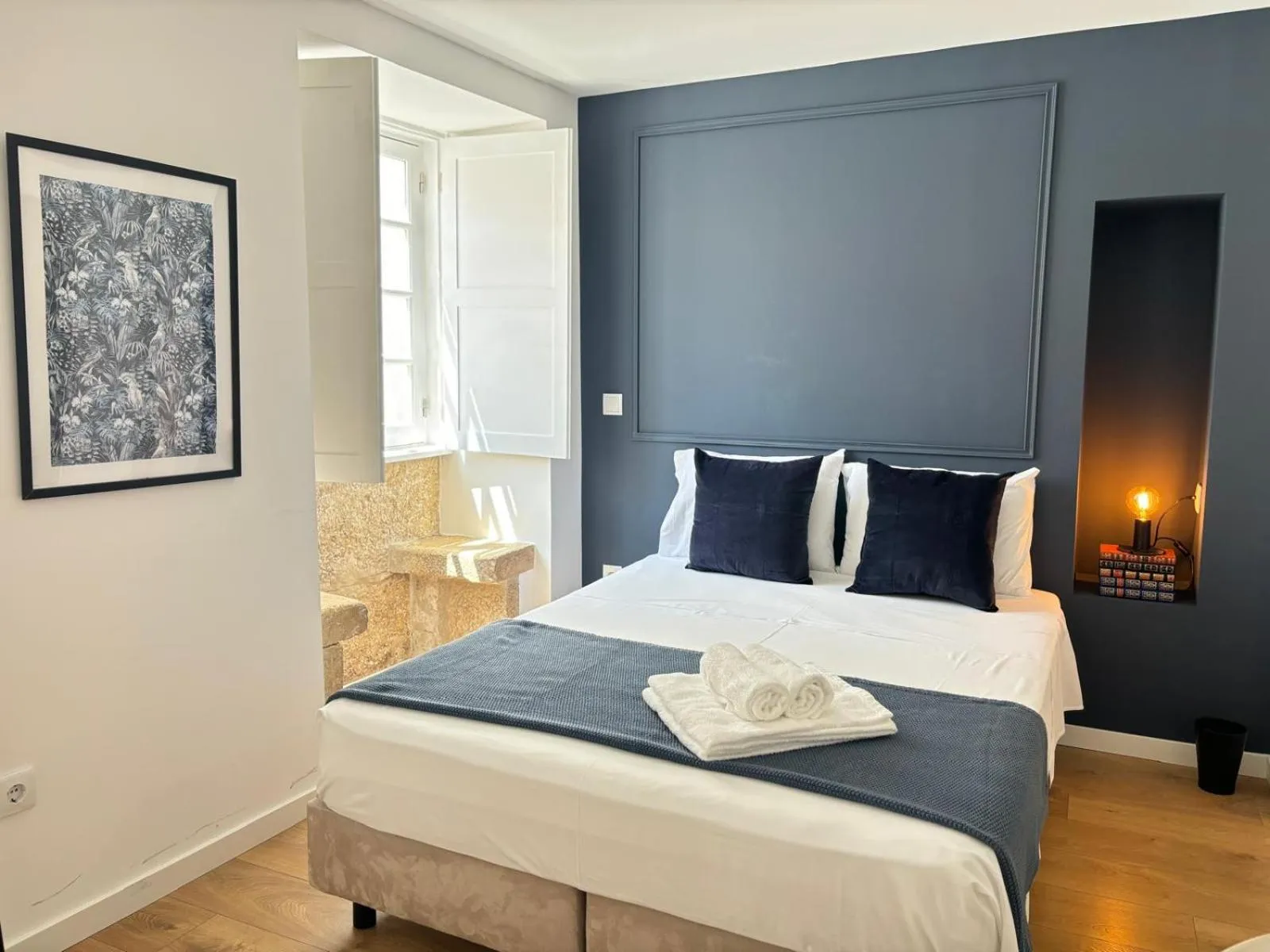 Bed in Casa do Museu