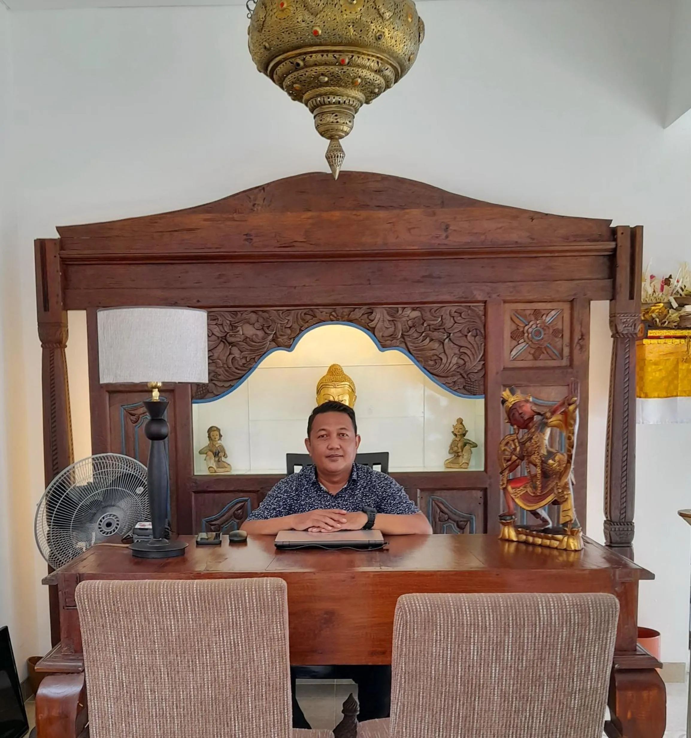 Lobby or reception in As I Am Ubud Retreat