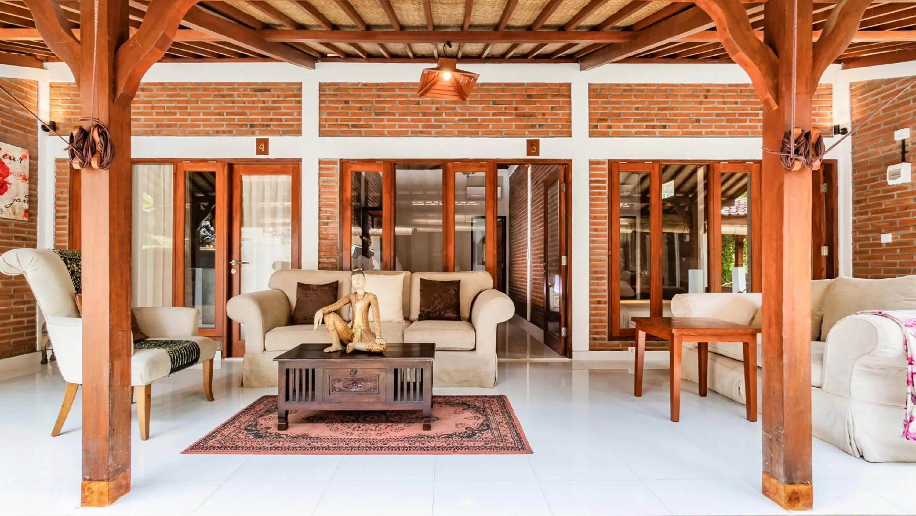 Balcony/Terrace in As I Am Ubud Retreat