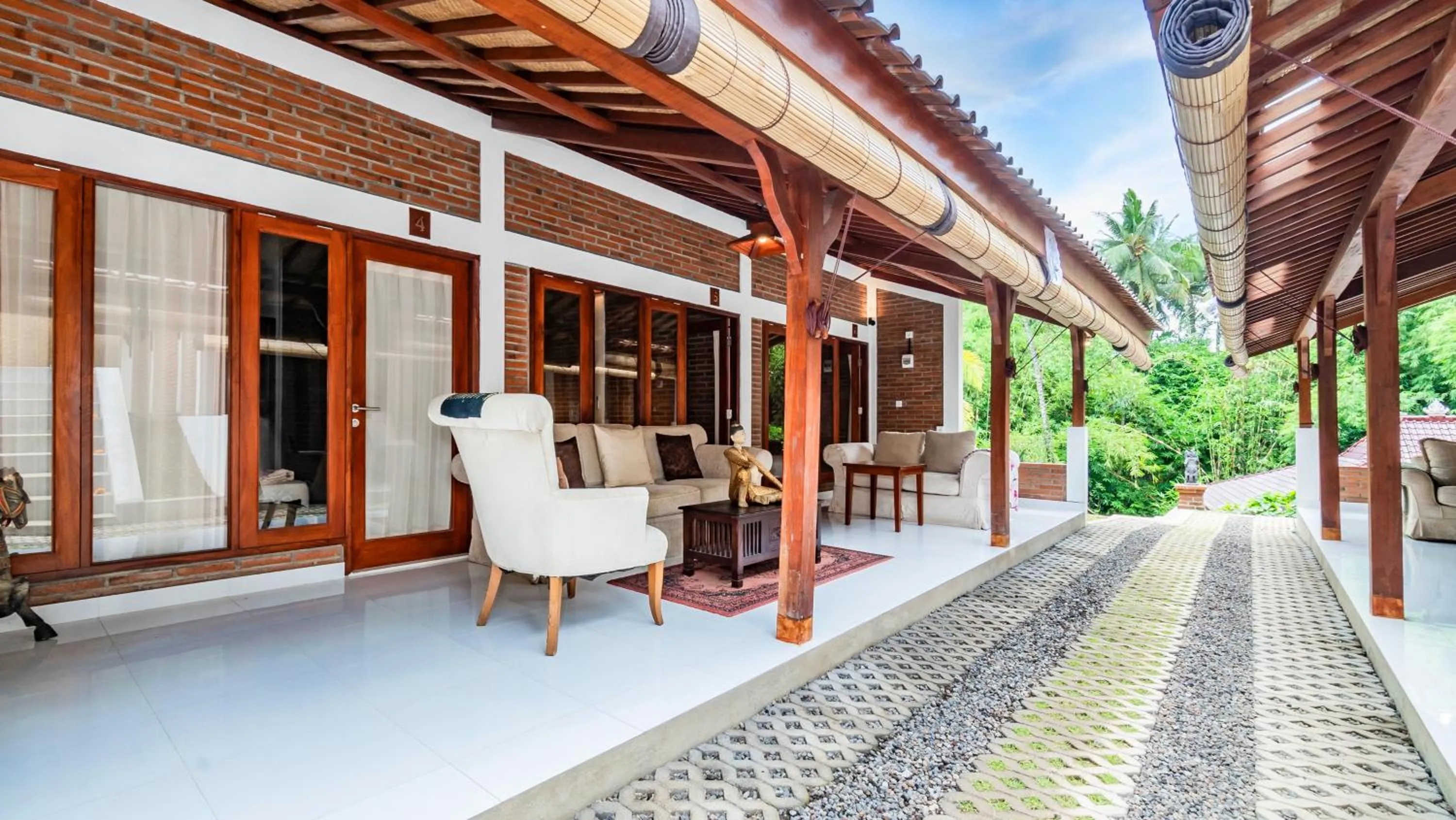 Balcony/Terrace in As I Am Ubud Retreat