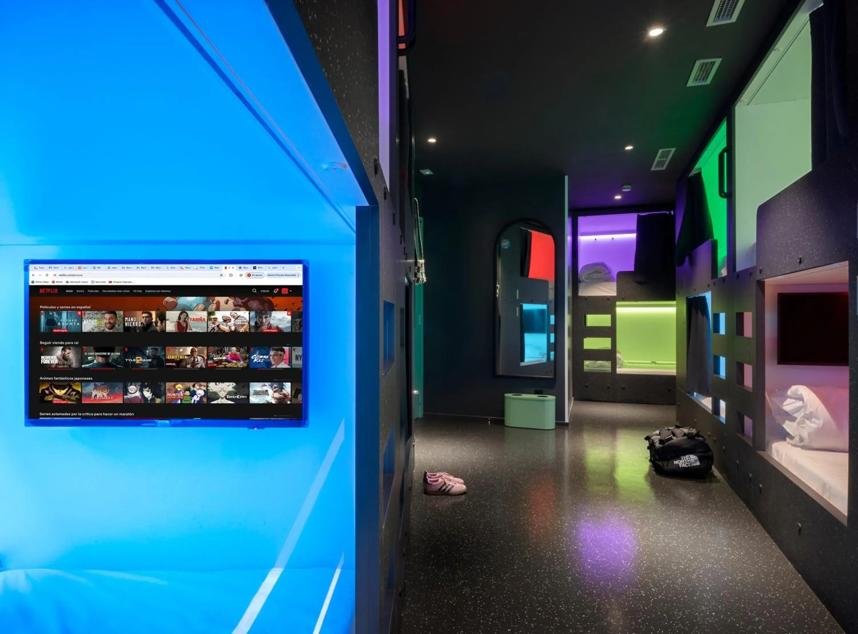 Cabin Female Ensuite in AMISTAT City Hostel Barcelona Cabin Female Ensuite in AMISTAT City Hostel Barcelona