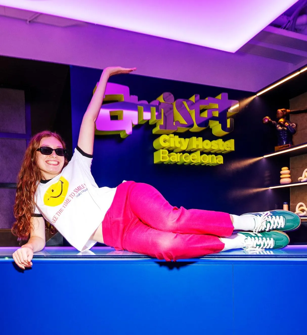 People in AMISTAT City Hostel Barcelona