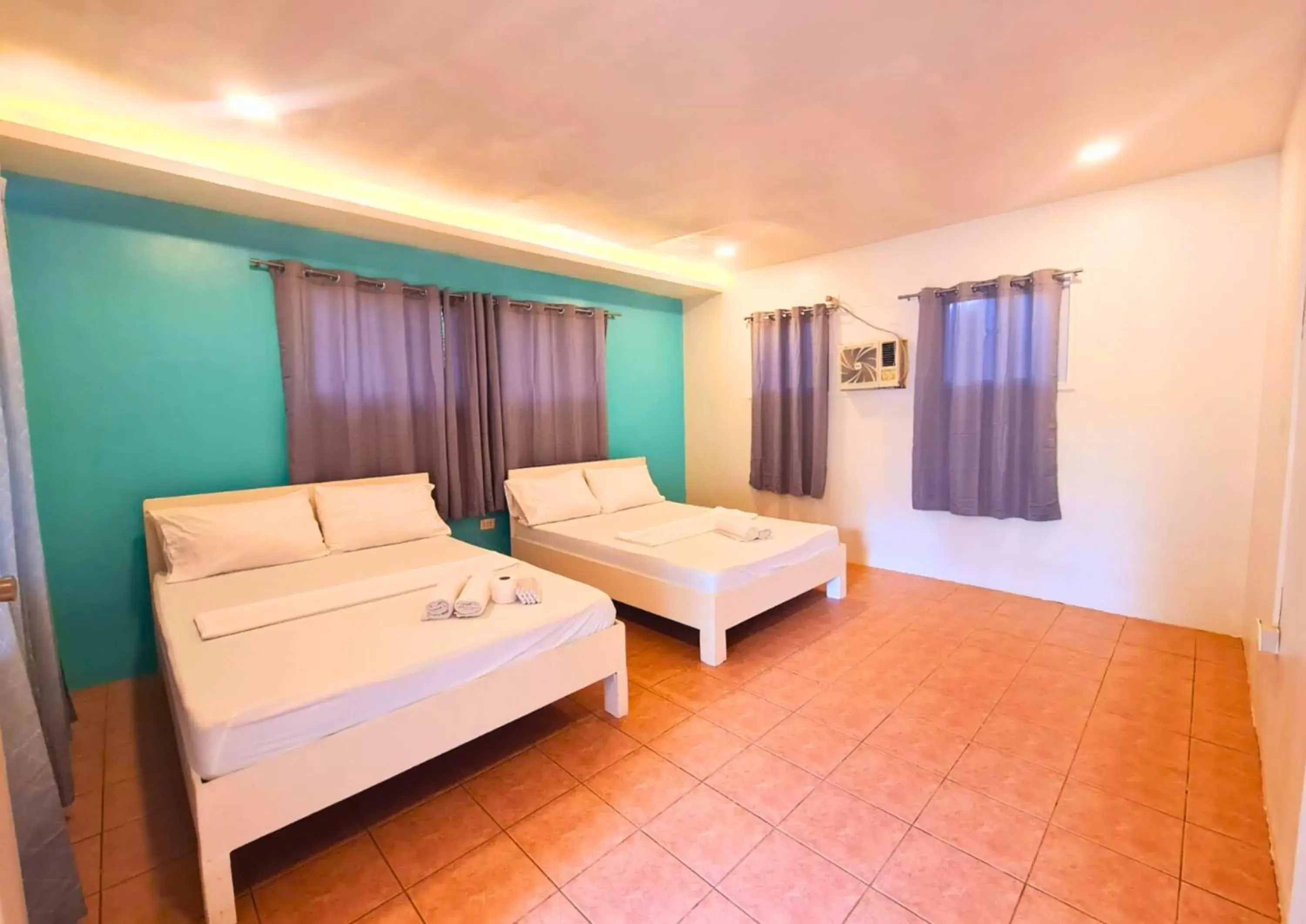 Bed in The Beach Park Hadsan Bed in The Beach Park Hadsan