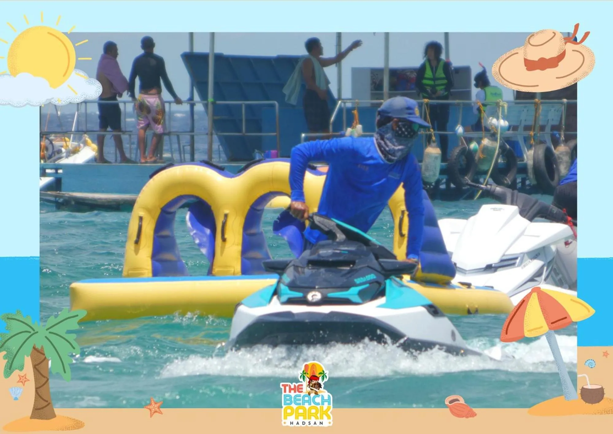 Sports in The Beach Park Hadsan