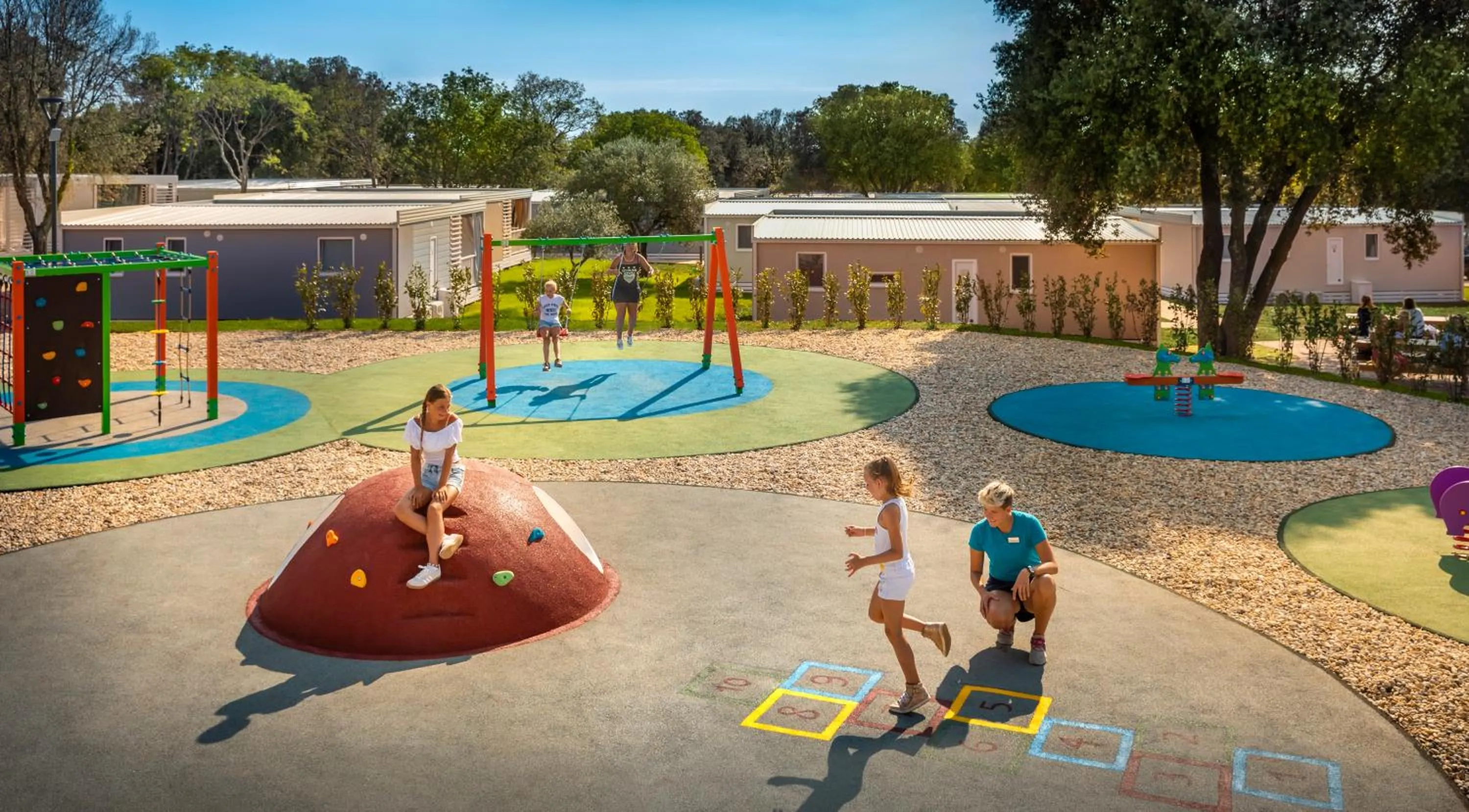 Children play ground in Maistra Camping Amarin Pitches