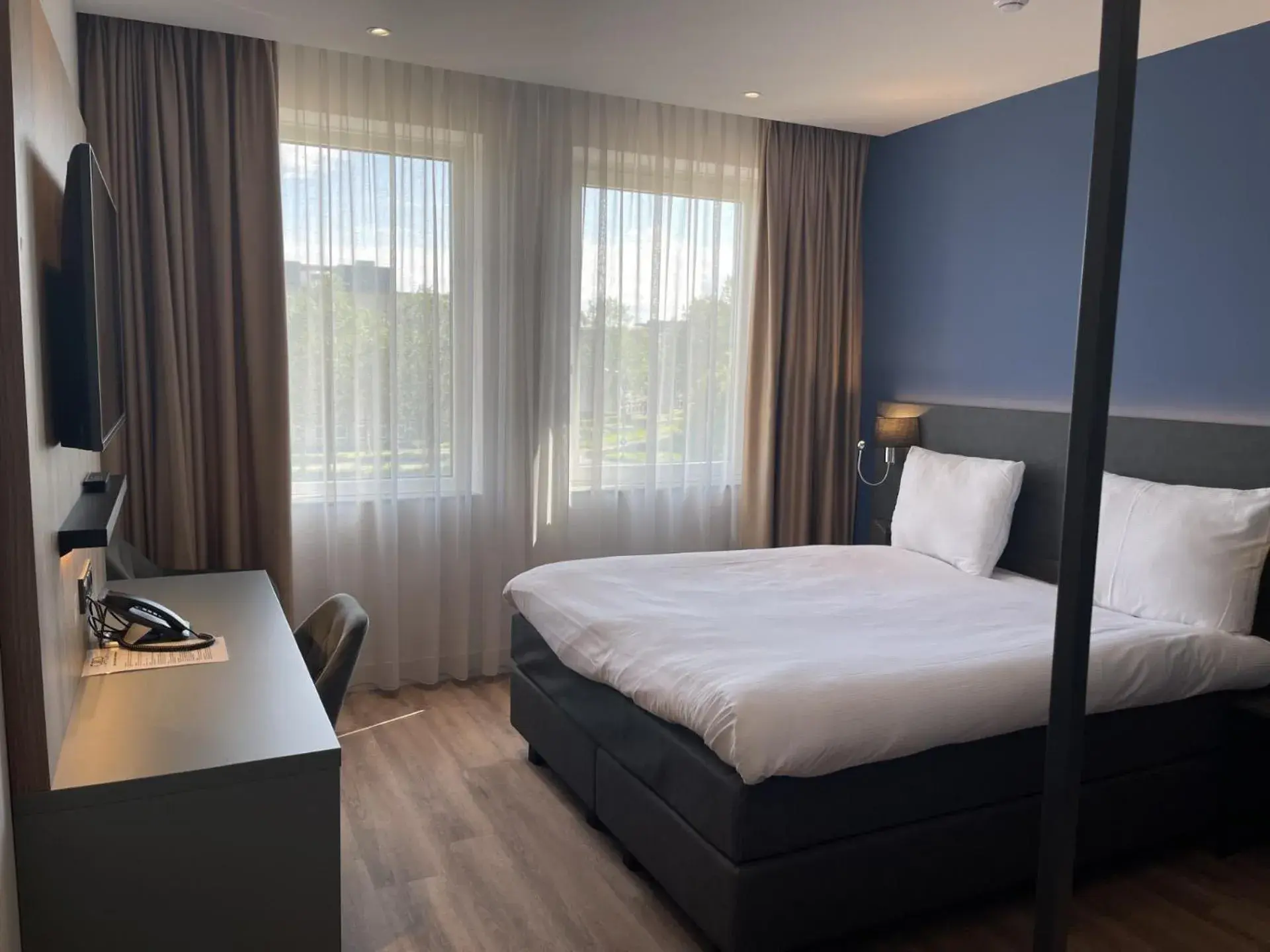 Bed in OZO Hotels Antares Airport Bed in OZO Hotels Antares Airport