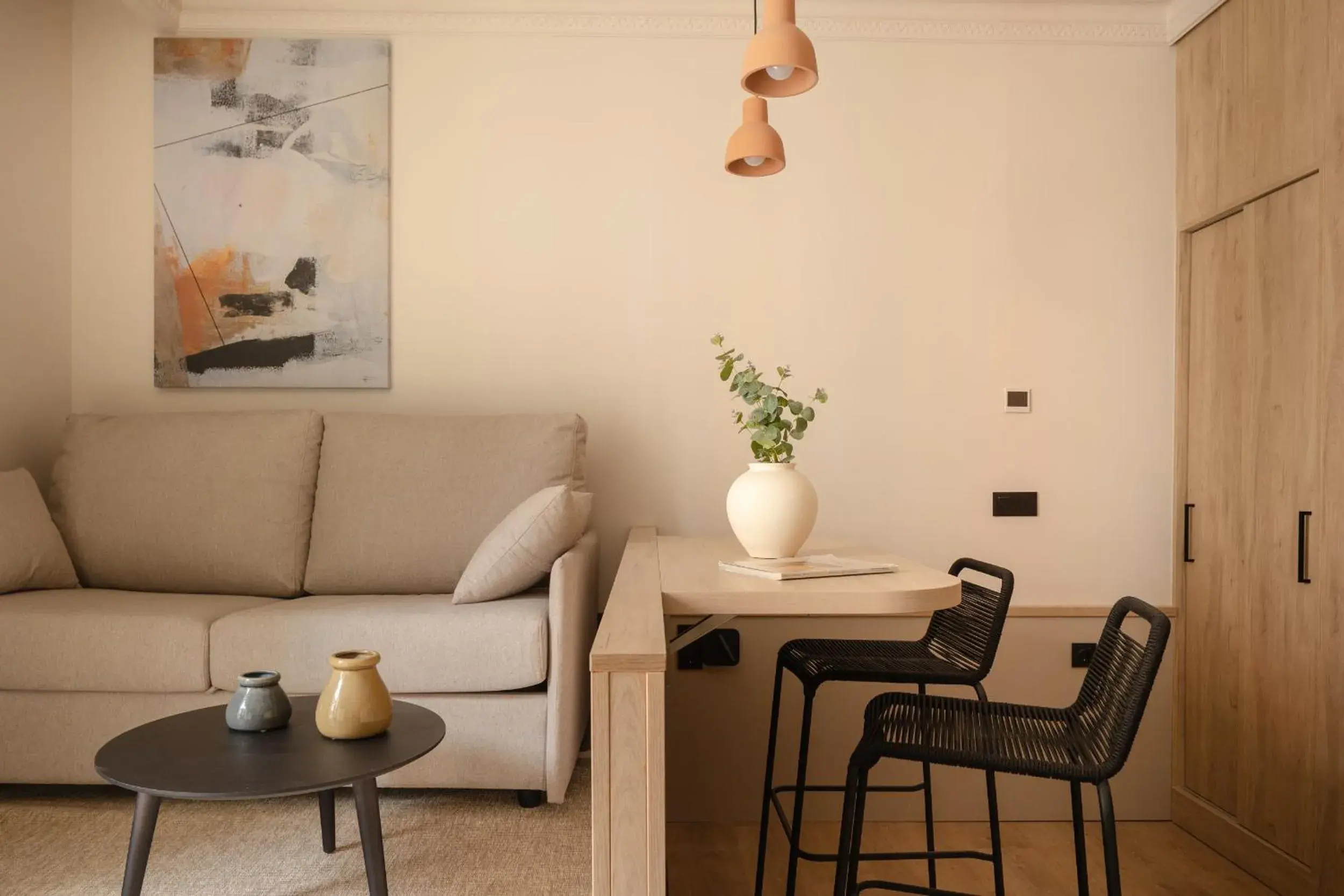 Living room in Líbere Bilbao Ledesma Living room in Líbere Bilbao Ledesma