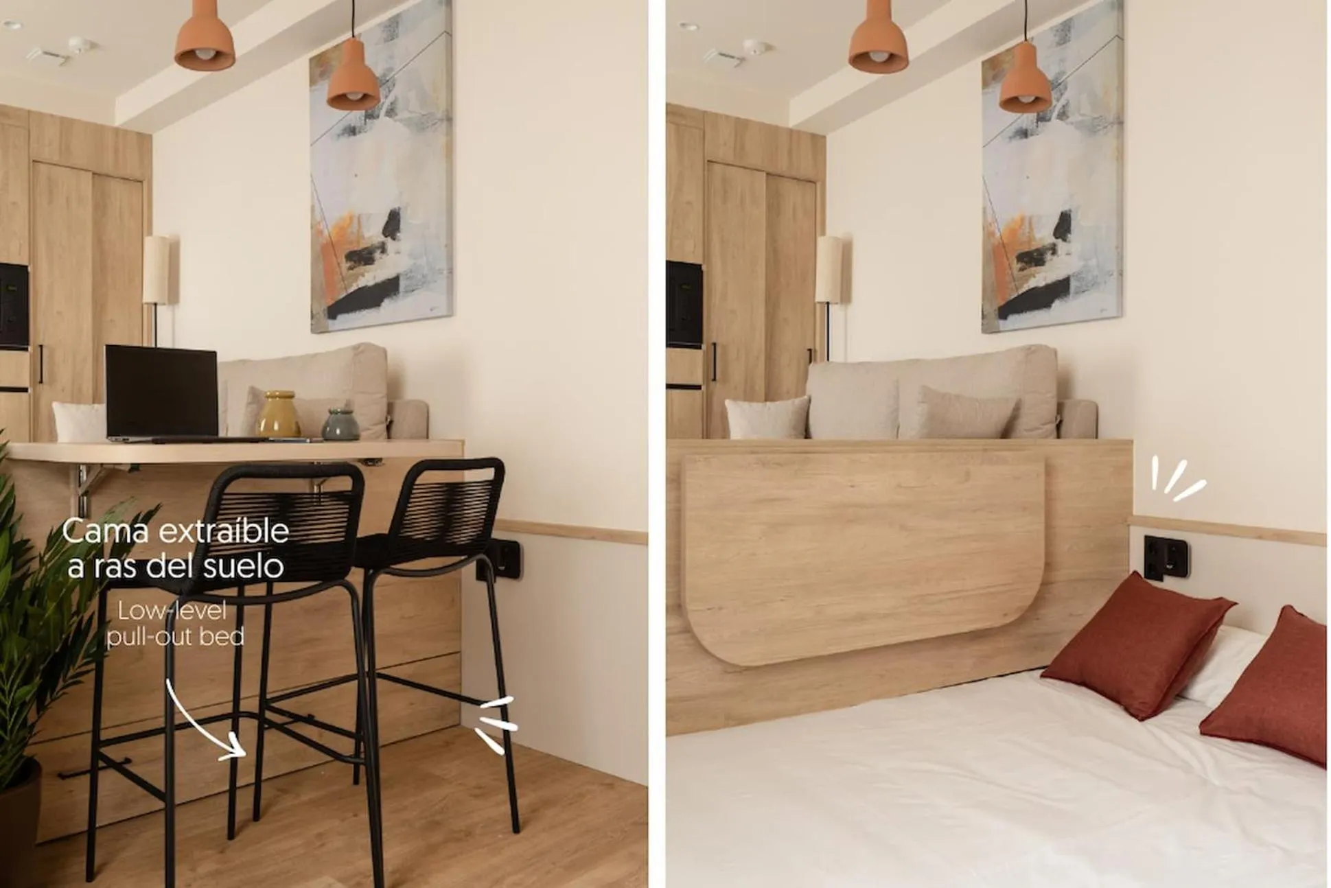 Bed in Líbere Bilbao Ledesma