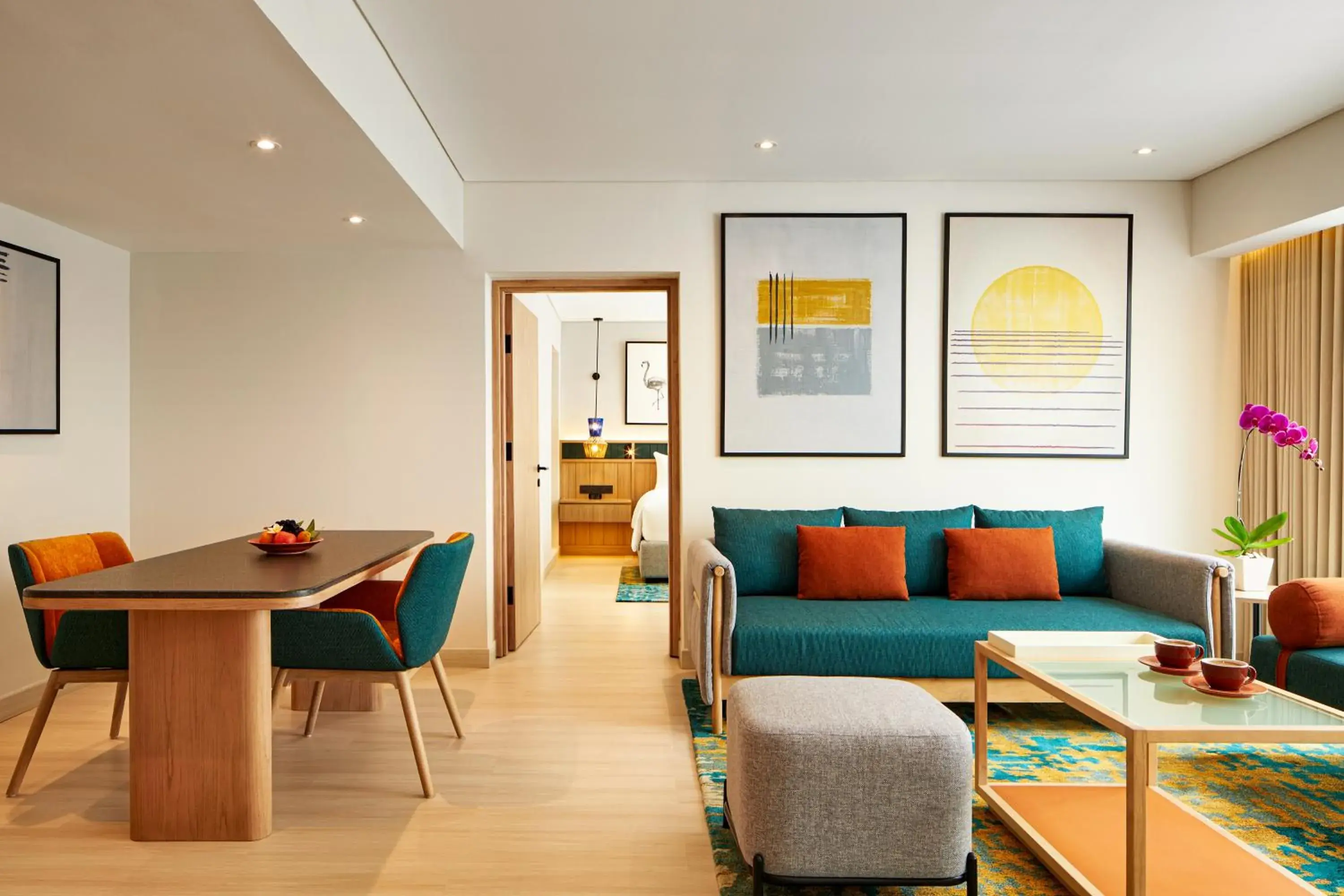 Living room in voco Bali Seminyak by IHG Living room in voco Bali Seminyak by IHG