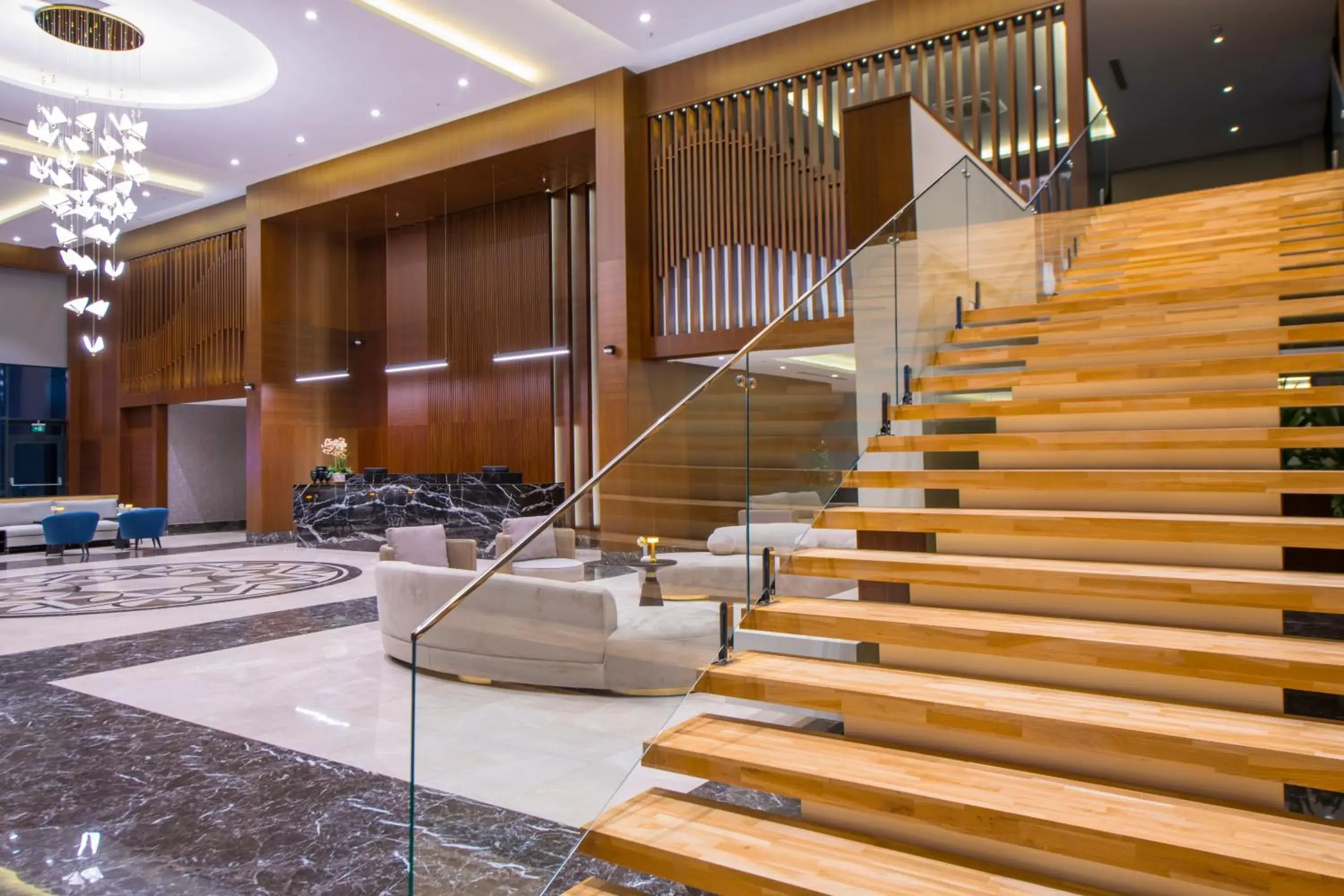 Lobby or reception in Crowne Plaza Yalova by IHG Lobby or reception in Crowne Plaza Yalova by IHG