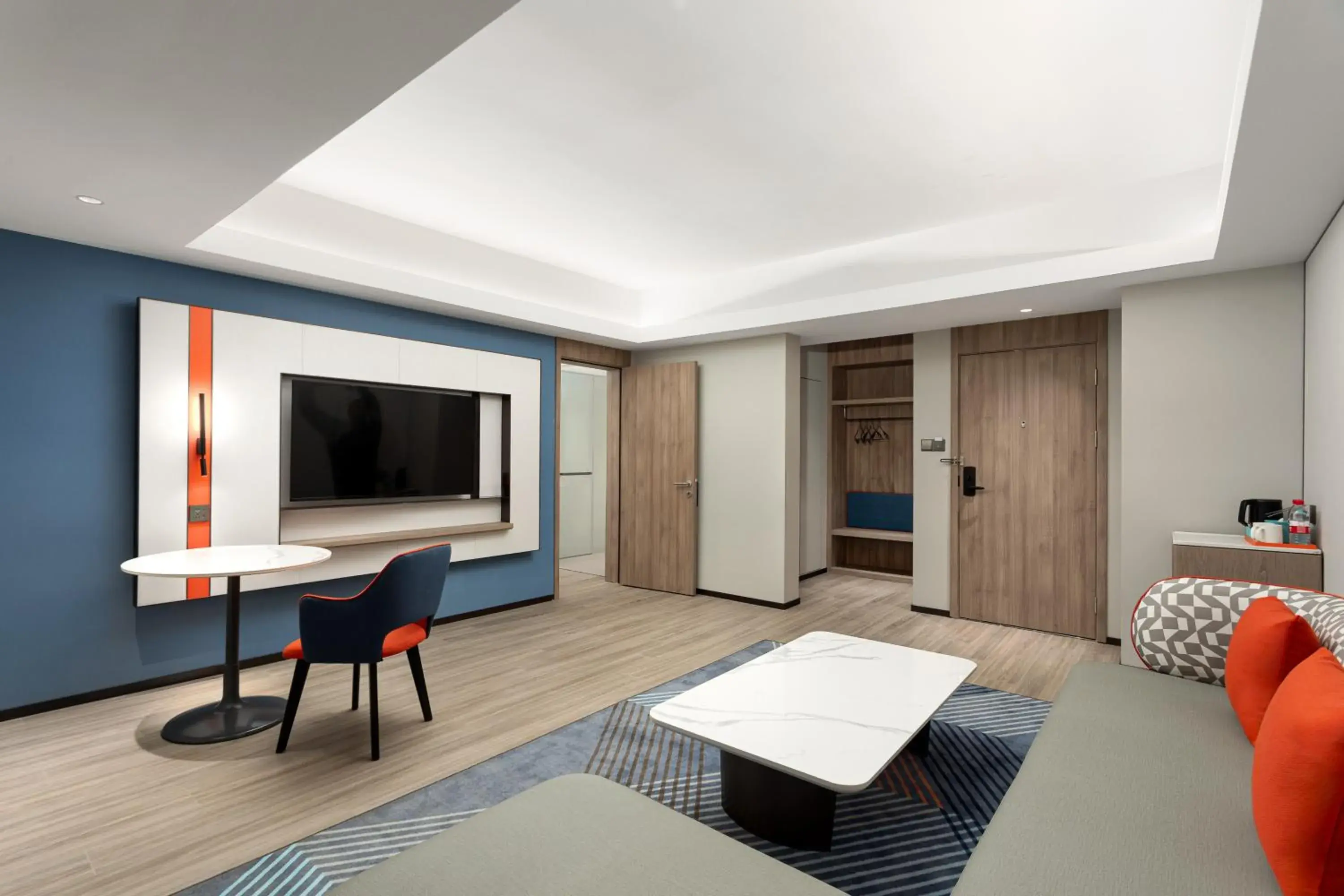 Living room in Holiday Inn Express Shanghai Gumei by IHG Living room in Holiday Inn Express Shanghai Gumei by IHG