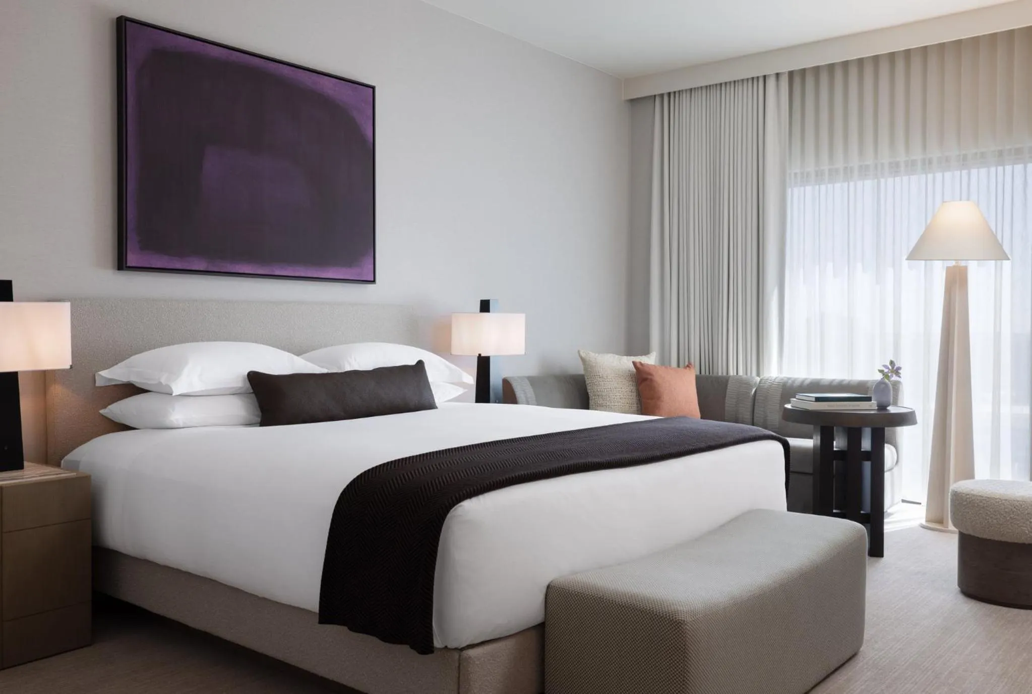 Photo of the whole room, Bed in Kimpton Claret Hotel by IHG