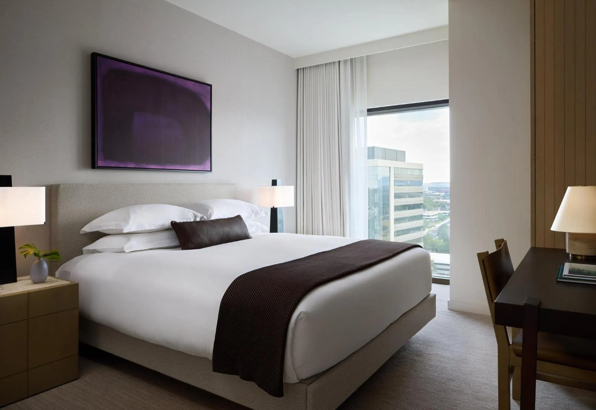 Photo of the whole room, Bed in Kimpton Claret Hotel by IHG