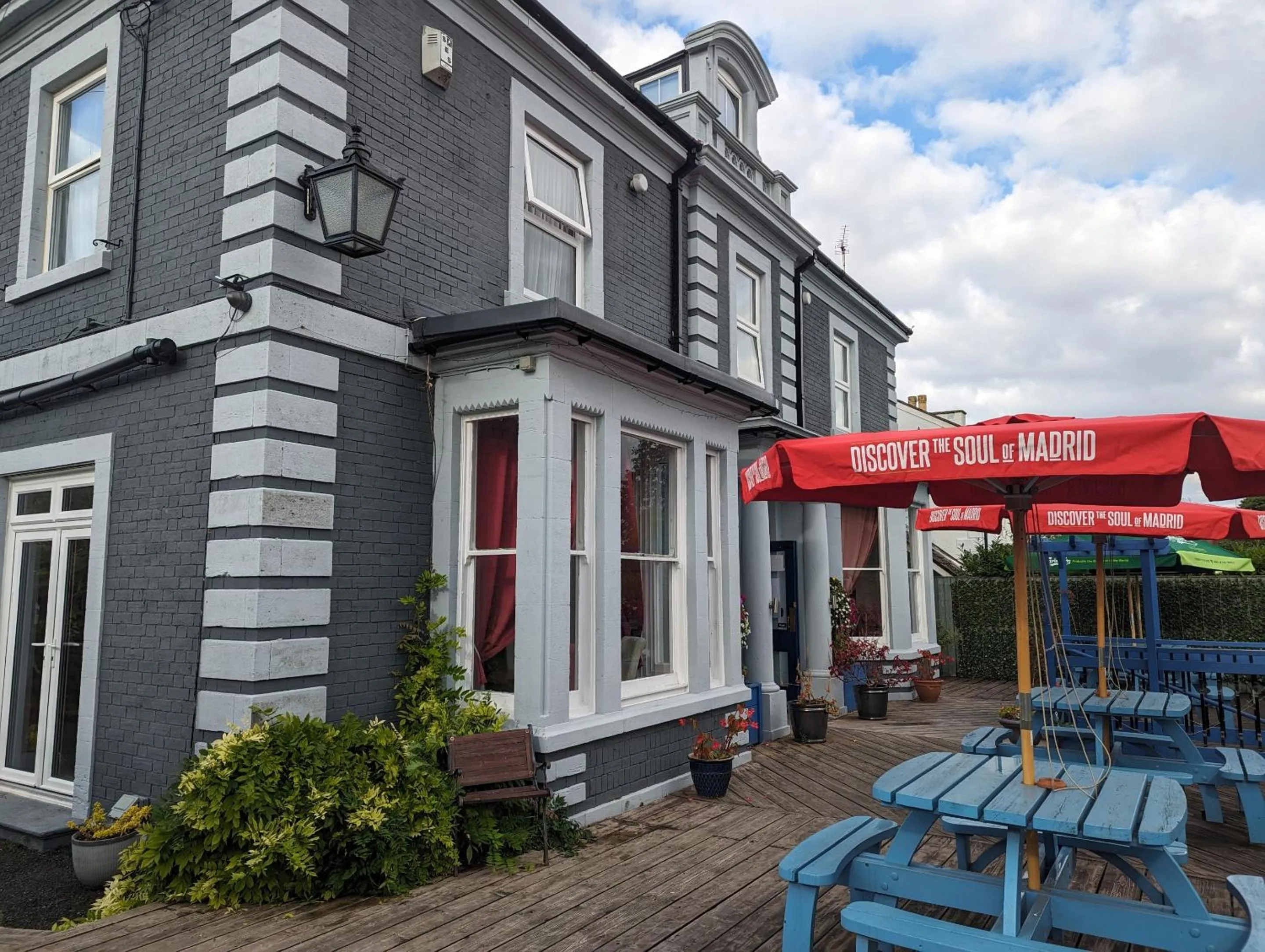 Patio in Preston Hotel