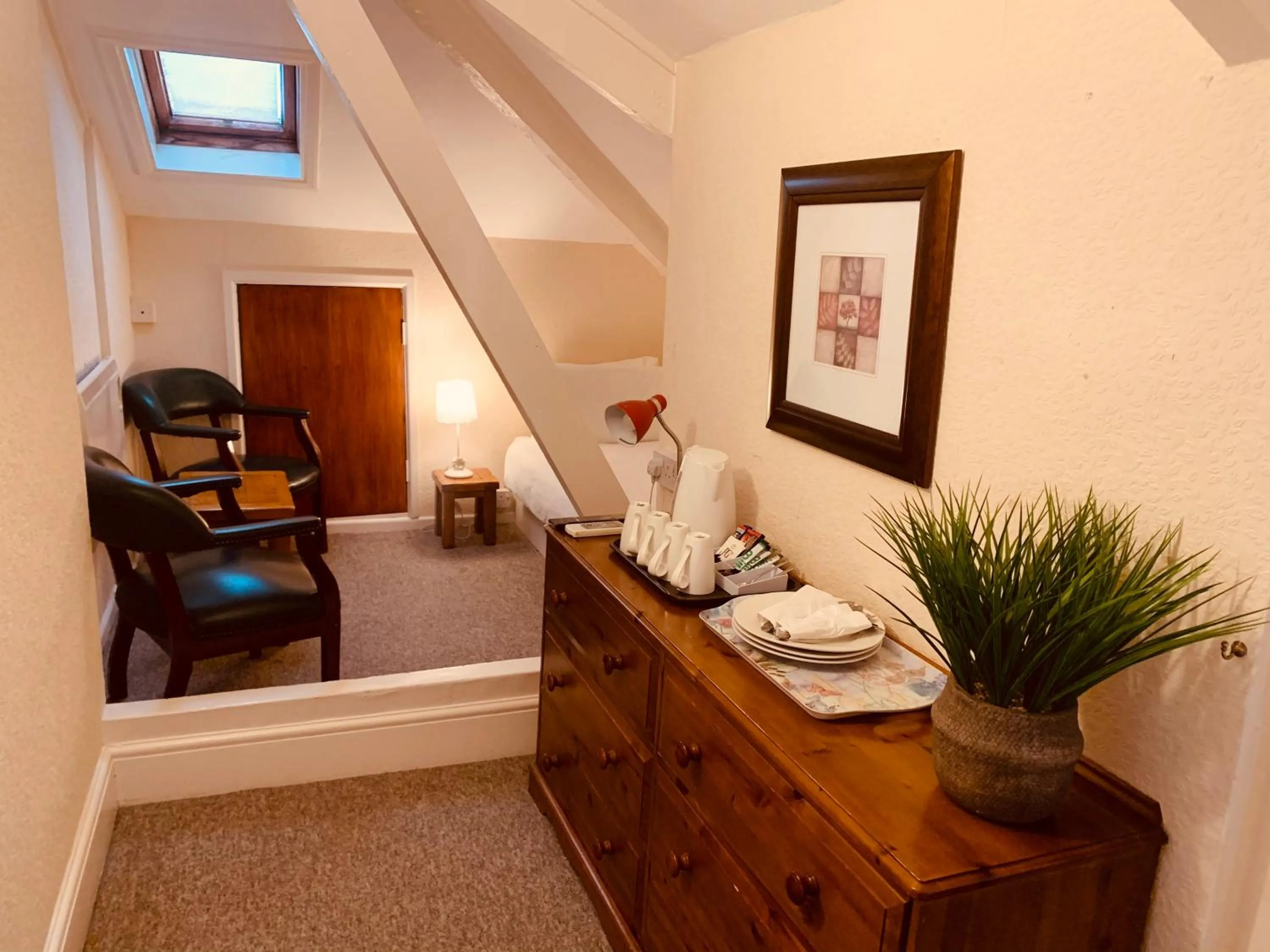 Bedroom in Preston Hotel