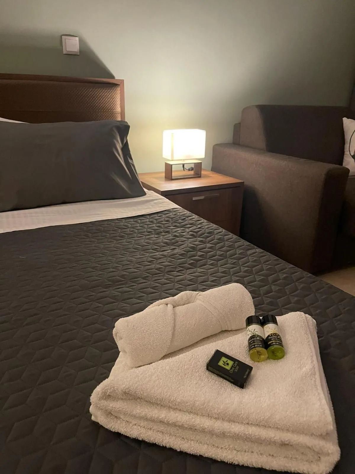 Bed in Centrum Rooms