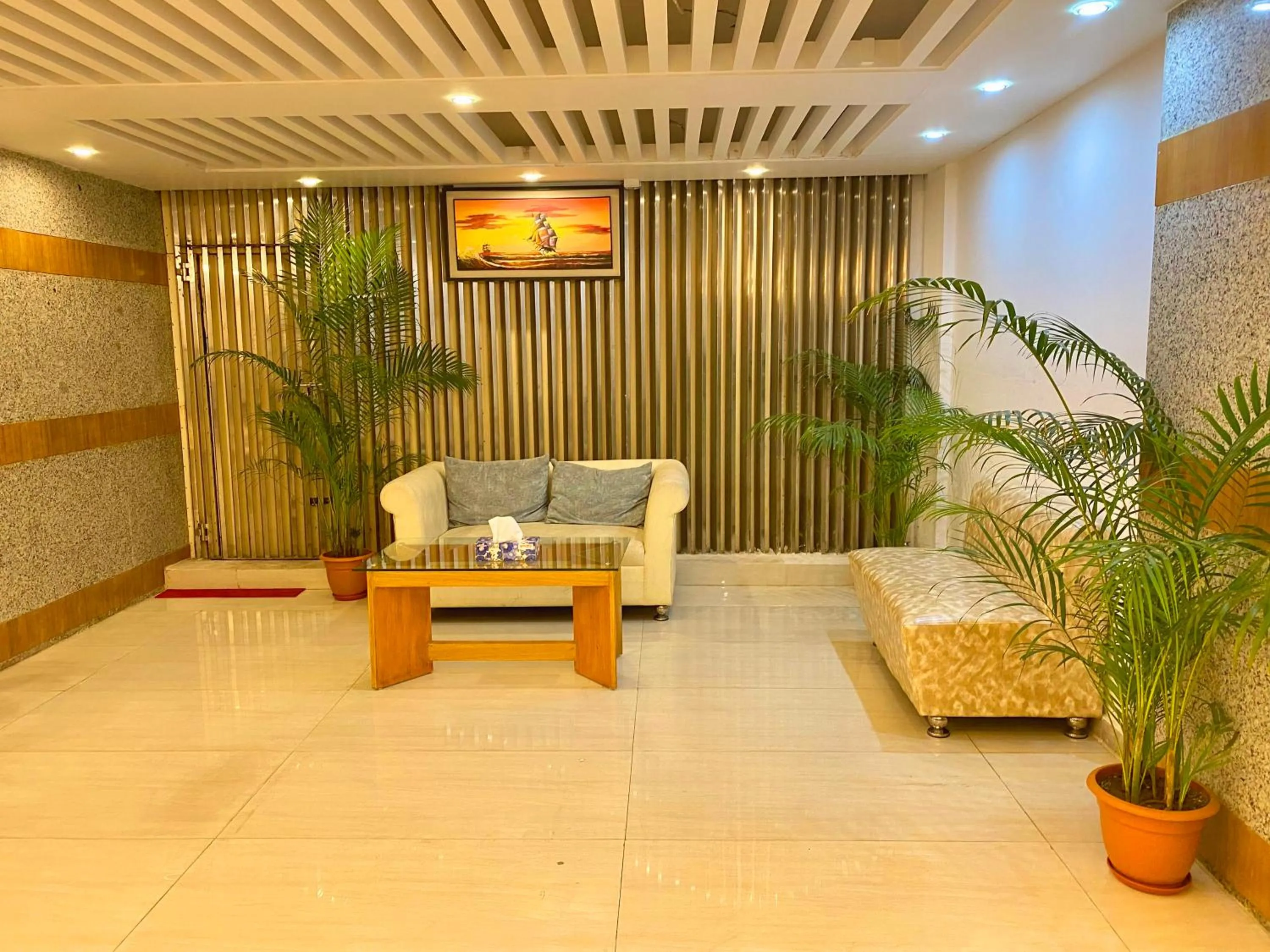 Seating area in Hotel Park Hyatt