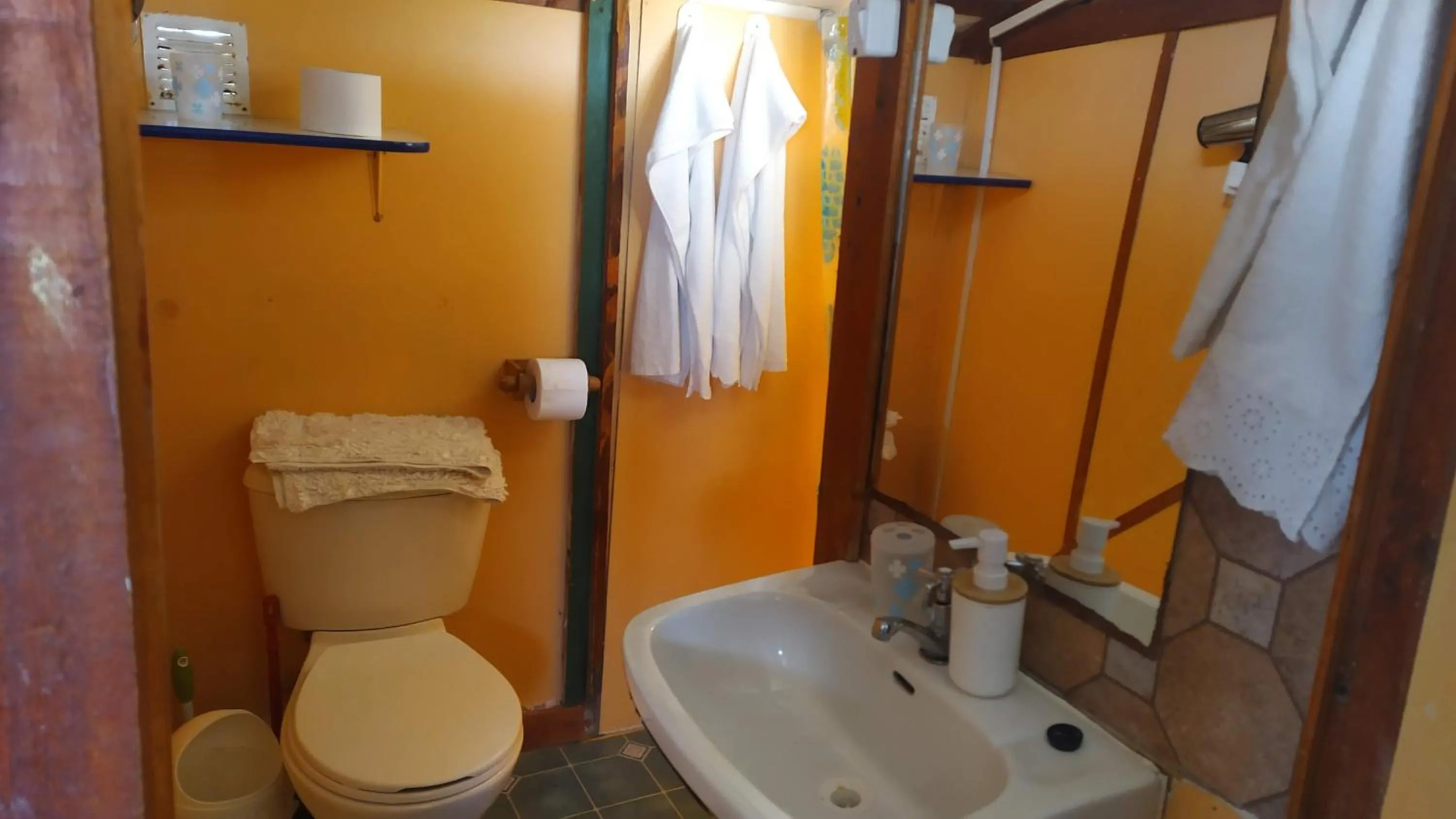 Bathroom in Cabañas Paraiso