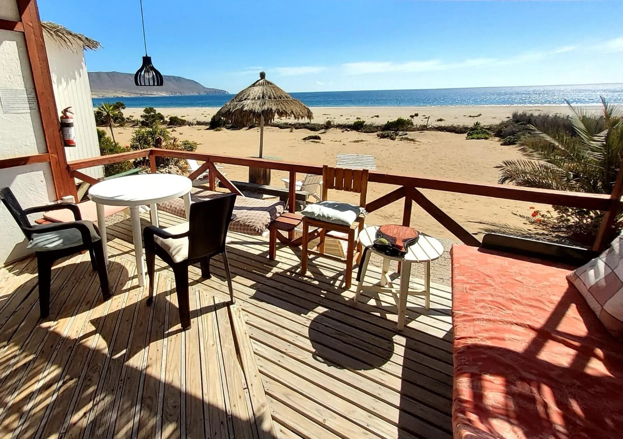 Balcony/Terrace in Cabañas Paraiso