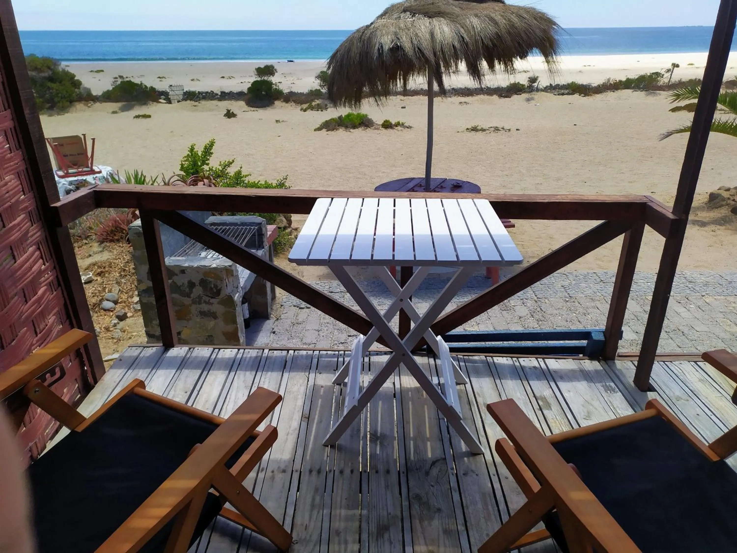 Balcony/Terrace in Cabañas Paraiso