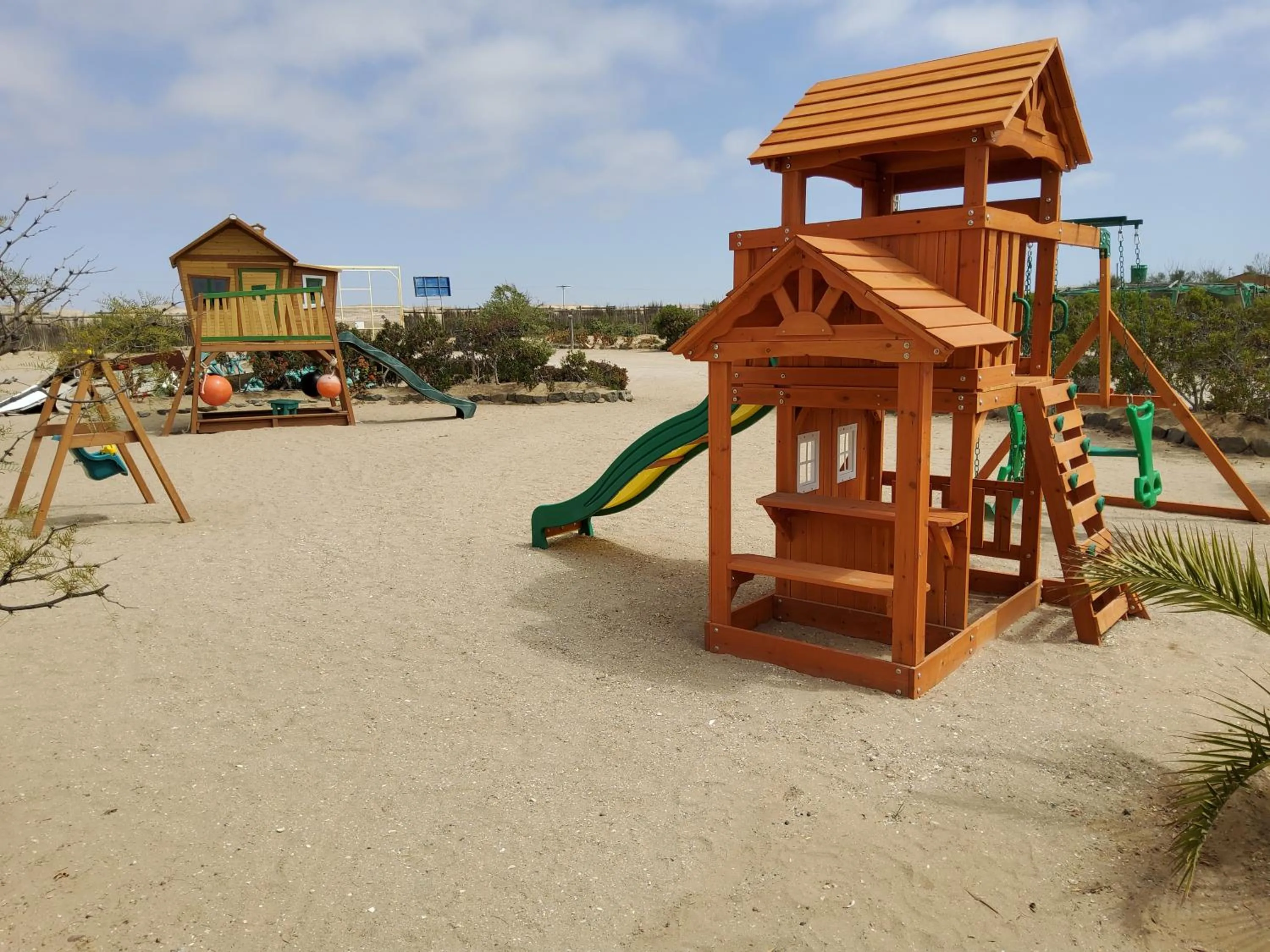 Children play ground in Cabañas Paraiso