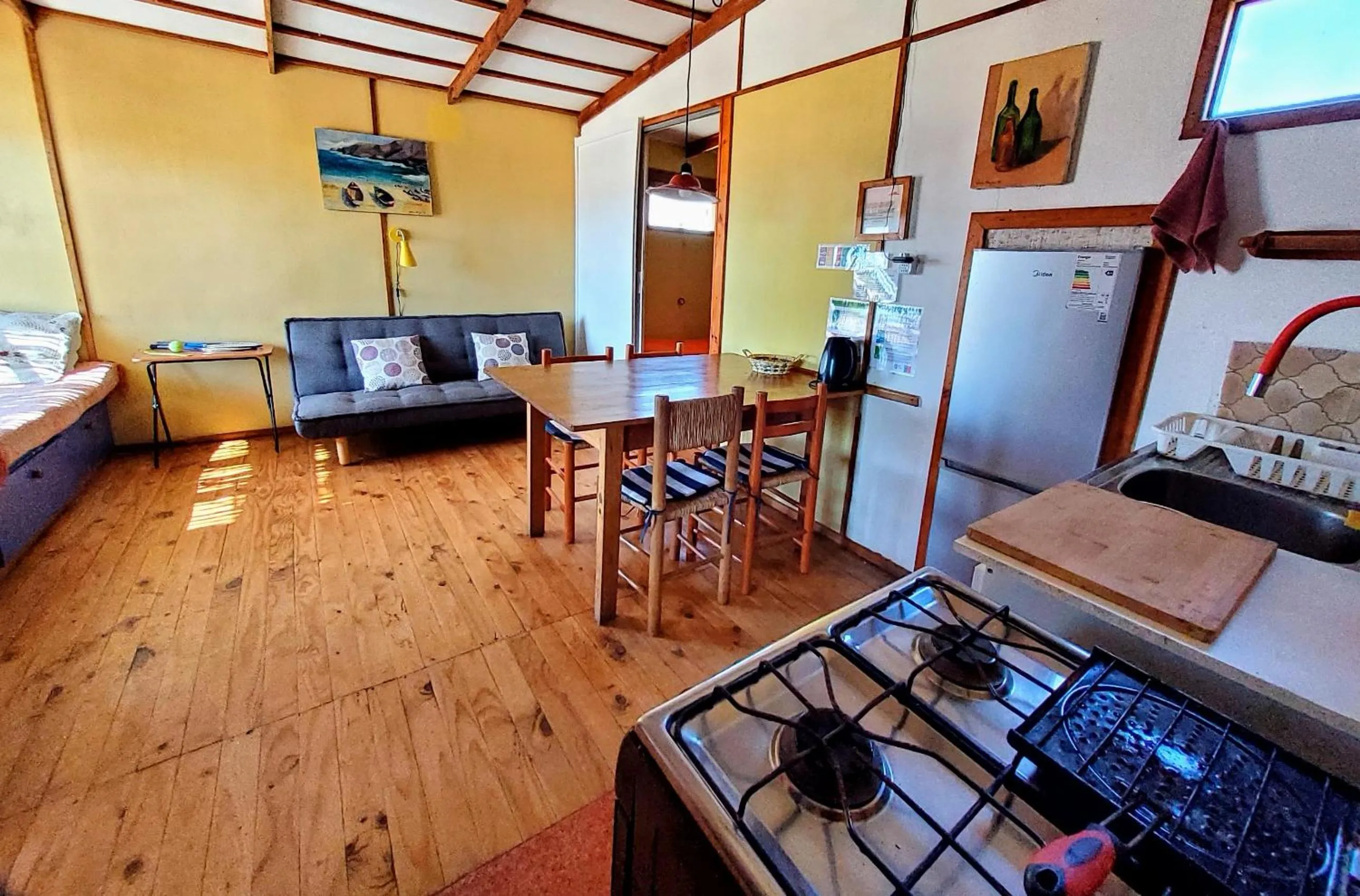 Photo of the whole room in Cabañas Paraiso