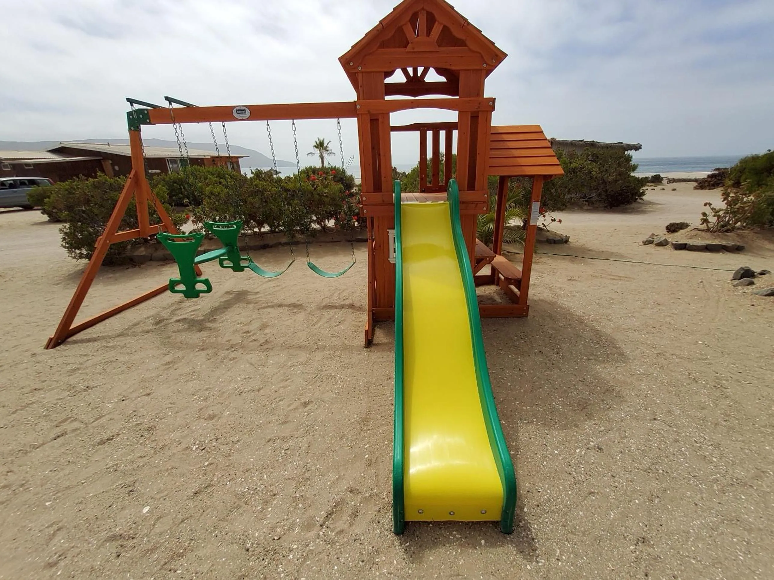 Children play ground in Cabañas Paraiso