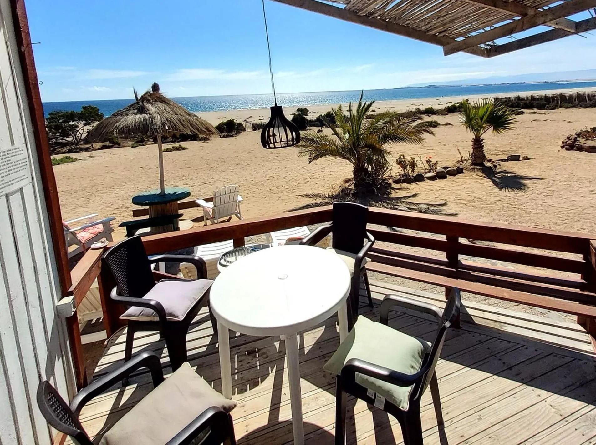Balcony/Terrace in Cabañas Paraiso