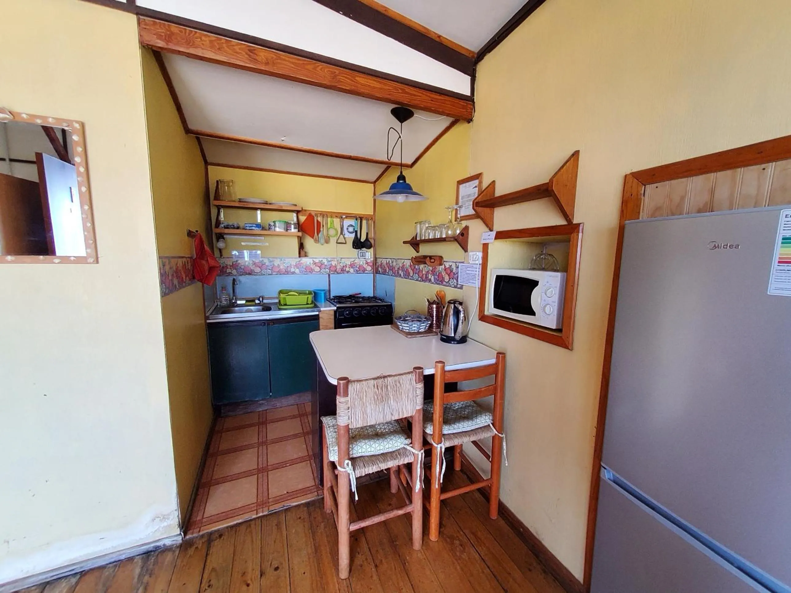 kitchen in Cabañas Paraiso