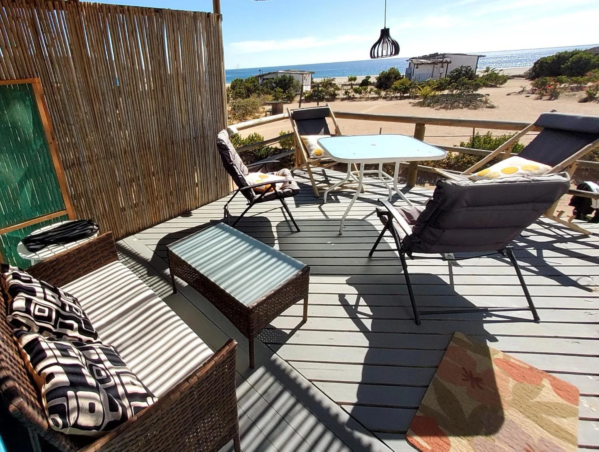 Balcony/Terrace in Cabañas Paraiso