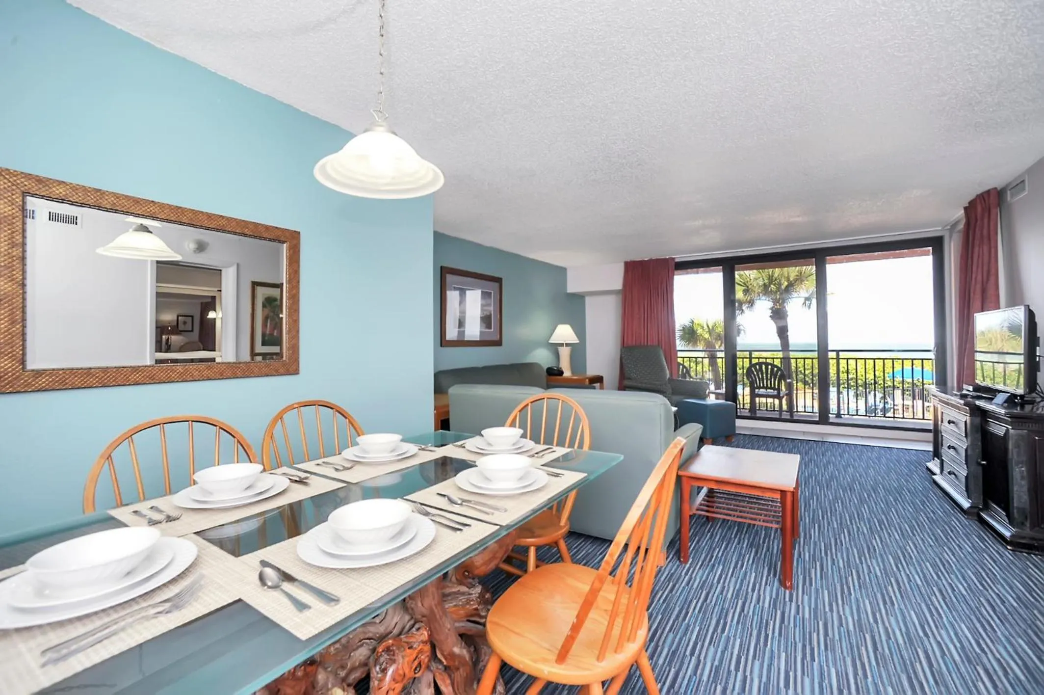 Living room in Oceanique Resort