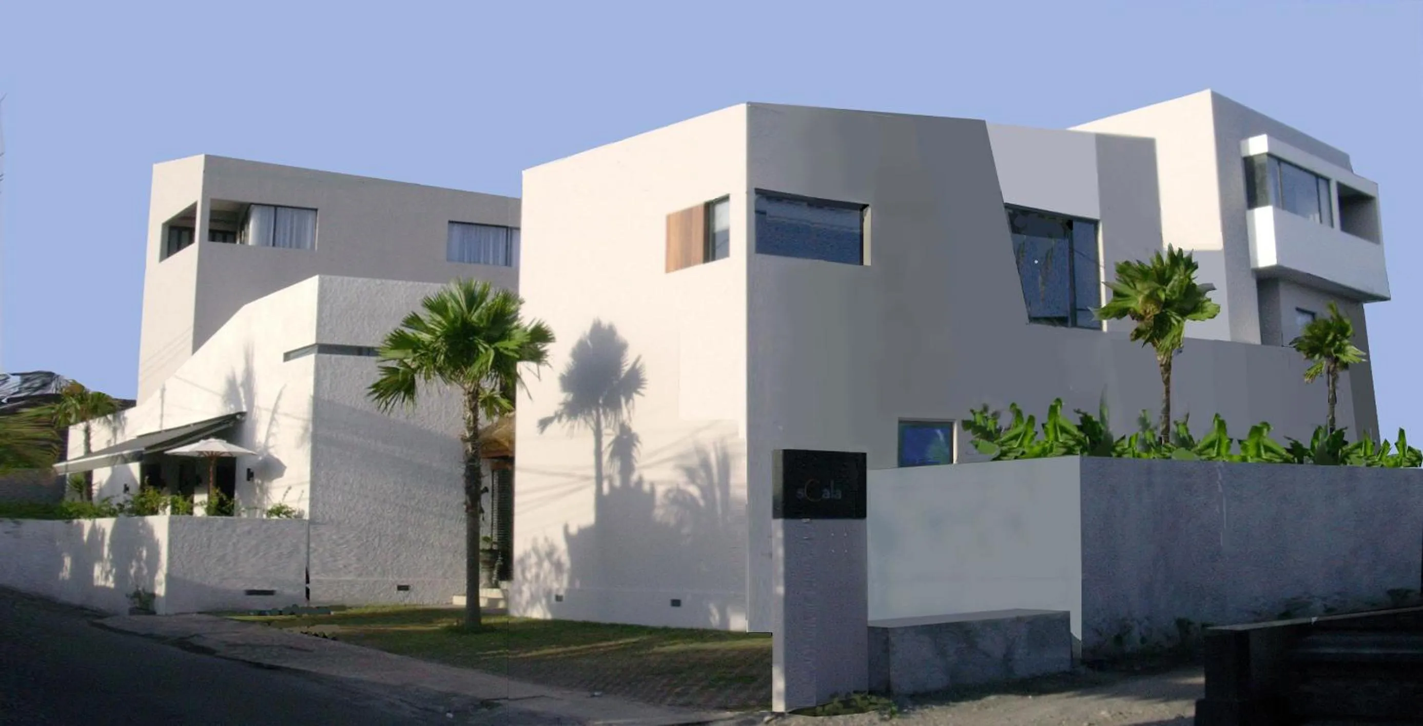 Facade/entrance in Scala Bed and Beyond