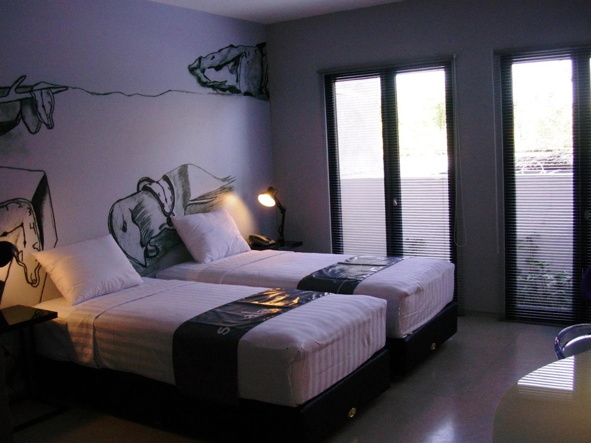 Photo of the whole room, Bed in Scala Bed and Beyond