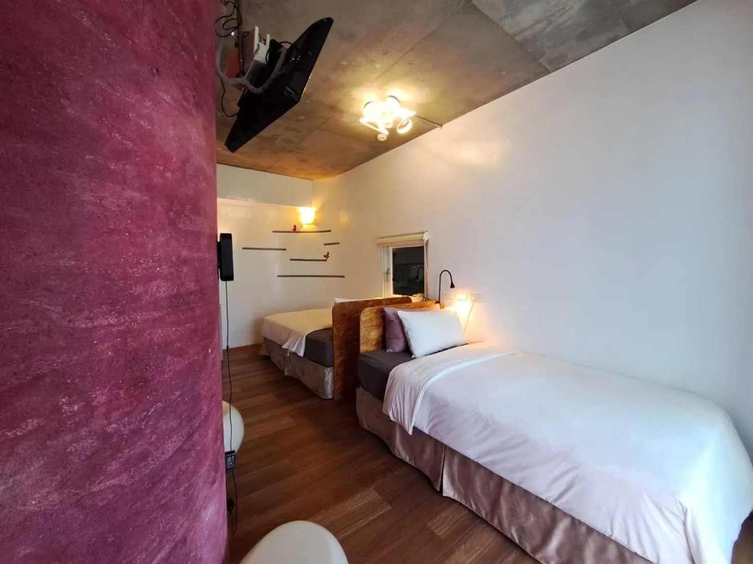 Bedroom, Bed in 墾丁橘月Orange Moon Inn