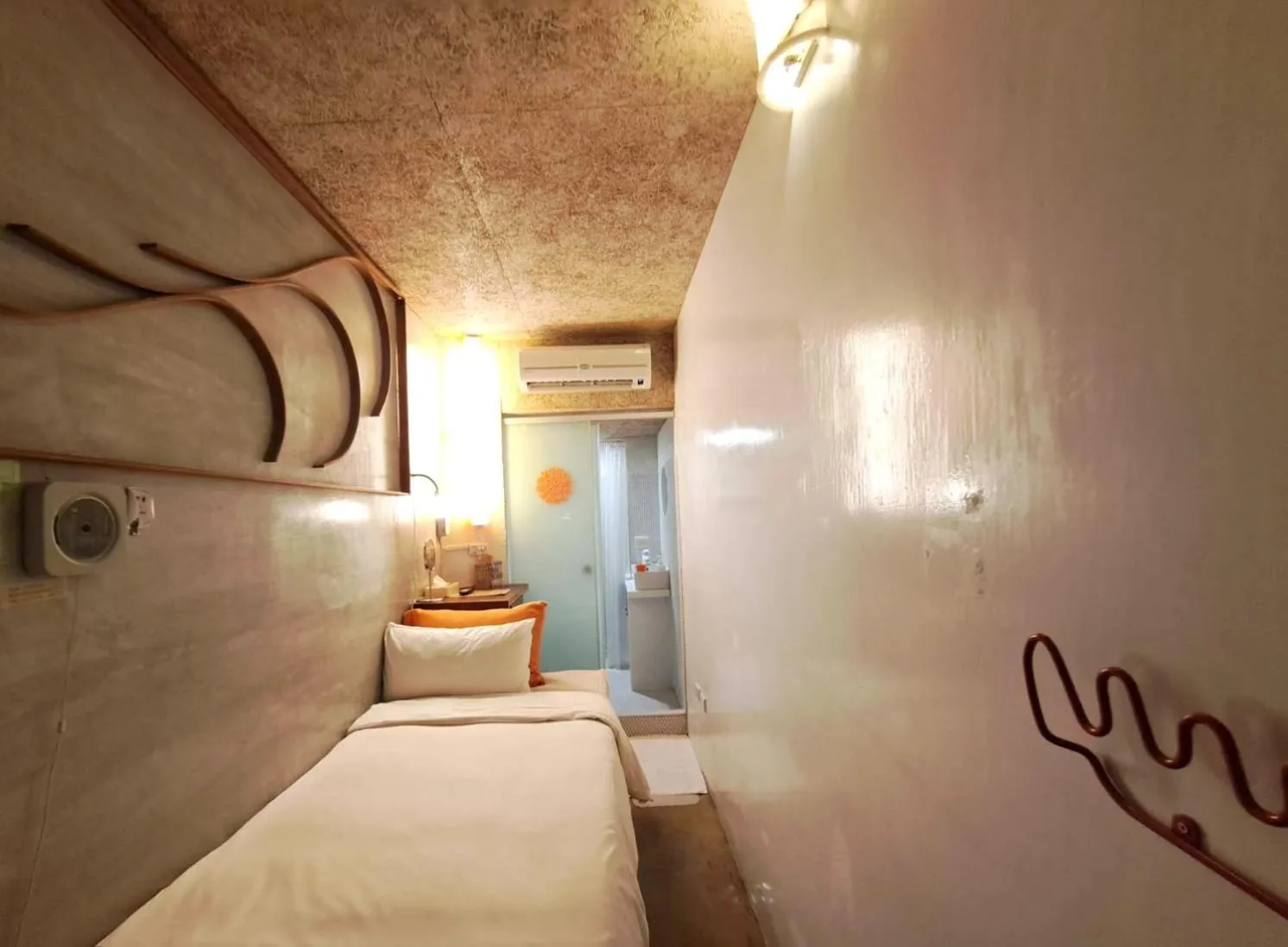 Bed in 墾丁橘月Orange Moon Inn