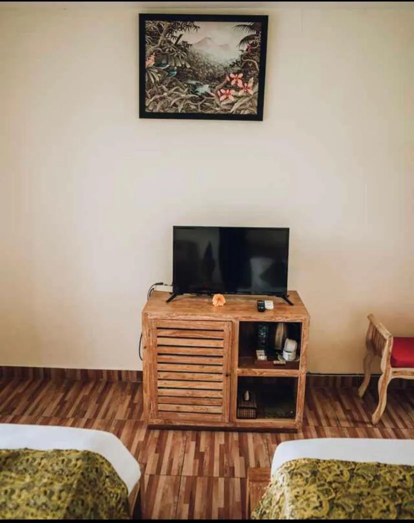 Bed in The Sawah Resort & Villa