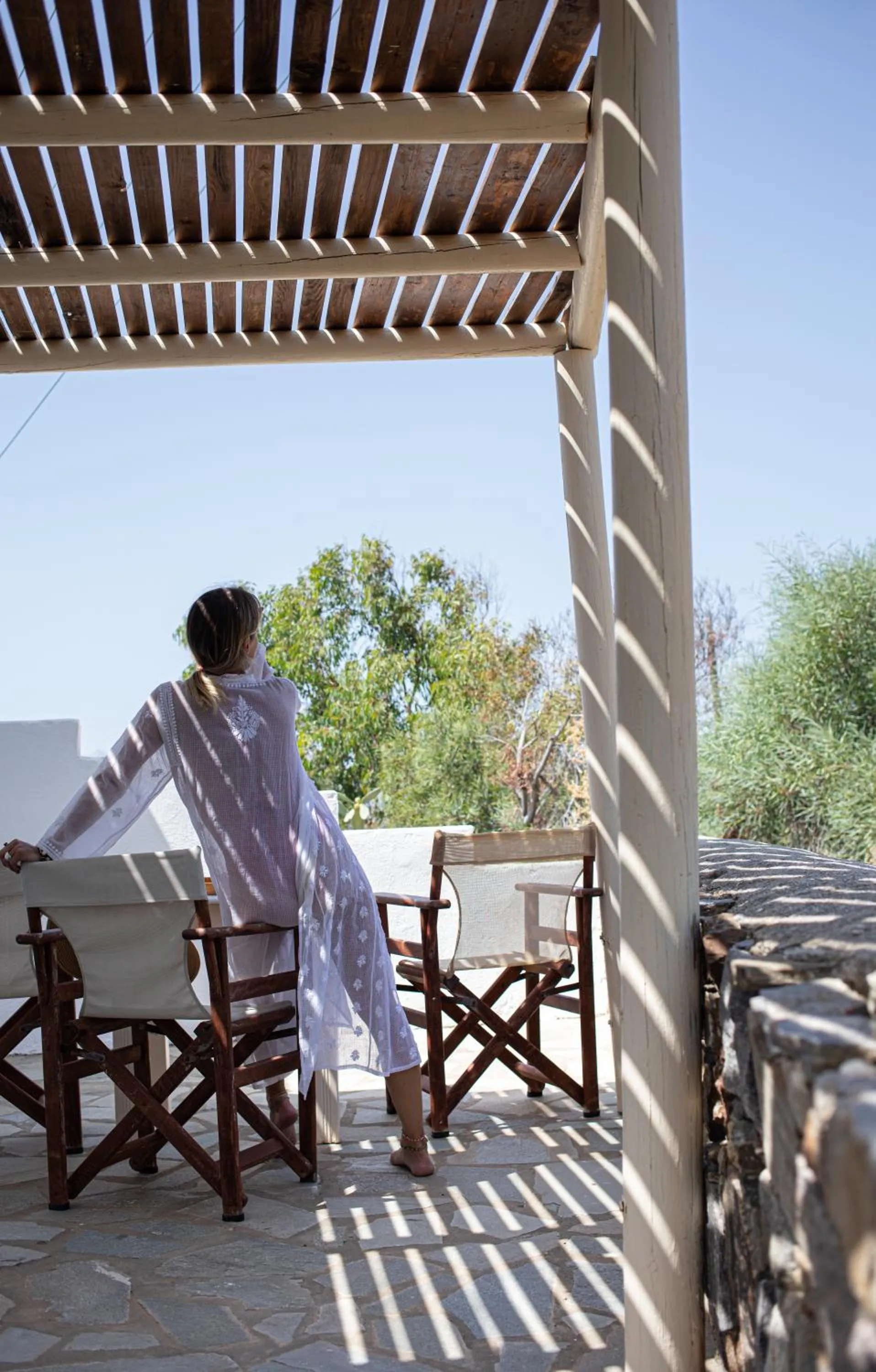 Balcony/Terrace in Kavos Hotel Naxos