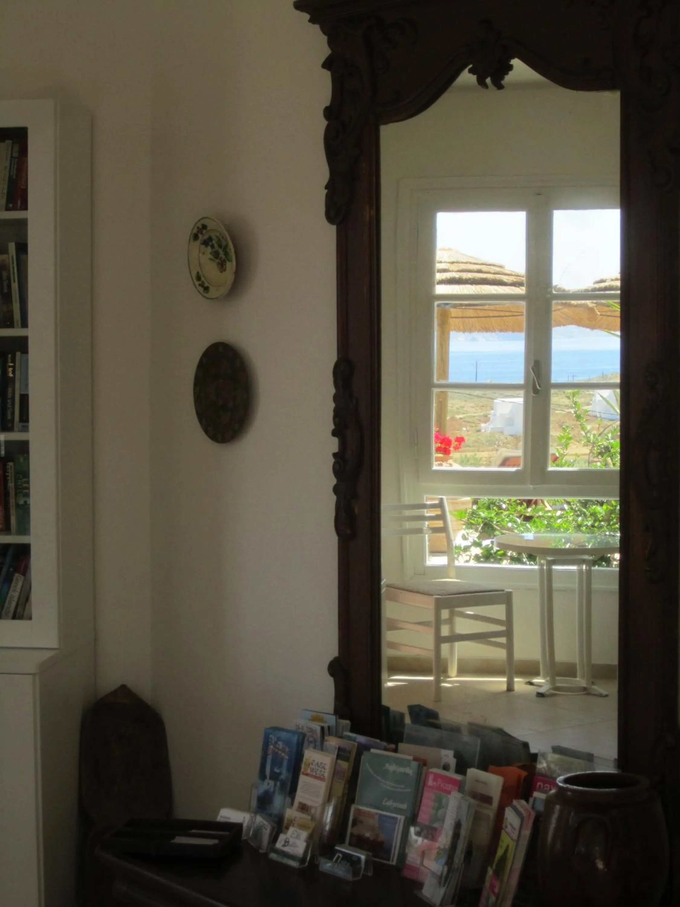 Lobby or reception in Kavos Hotel Naxos