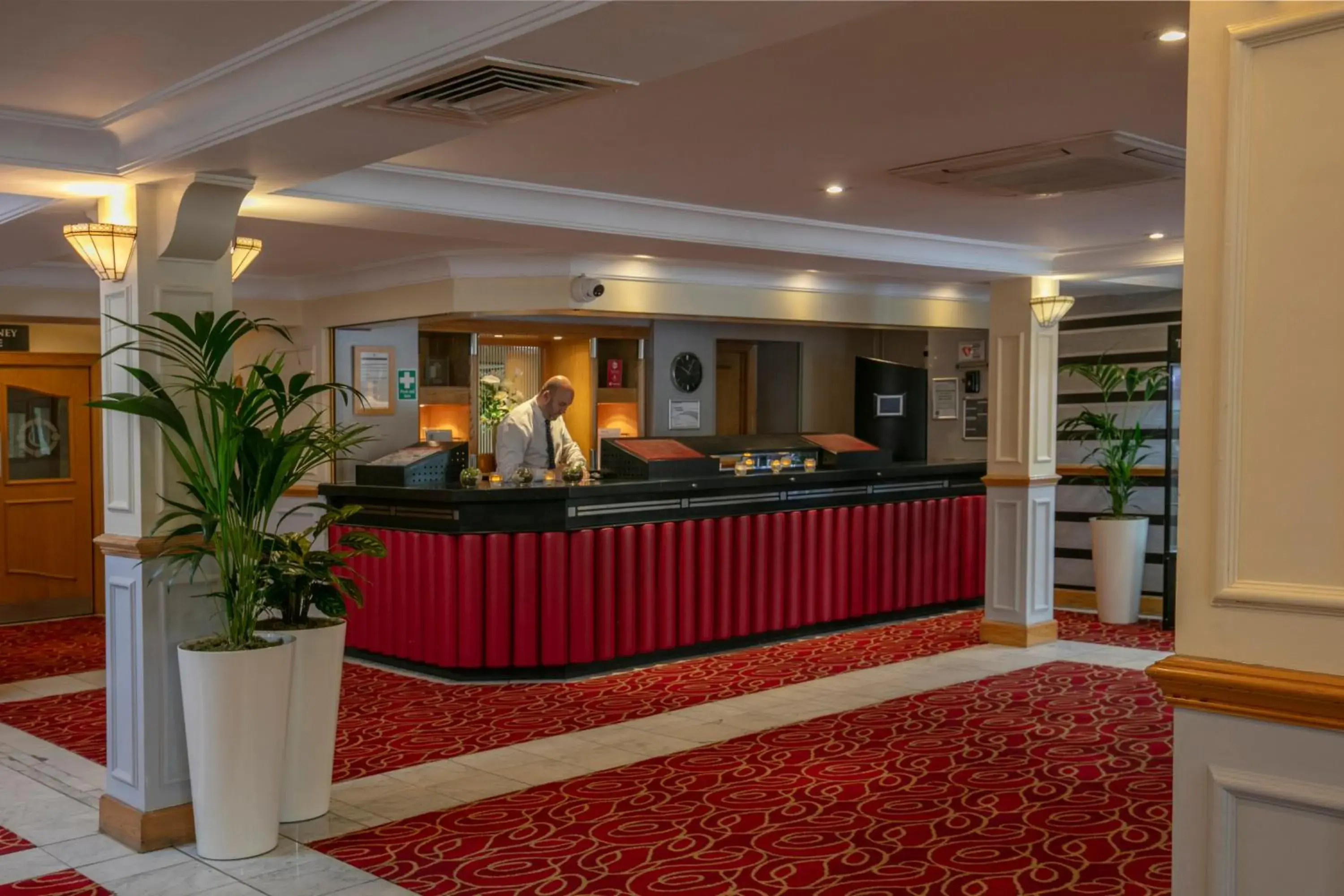 Lobby or reception in Best Western Premier Knowsley Suites Hotel & Spa Lobby or reception in Best Western Premier Knowsley Suites Hotel & Spa