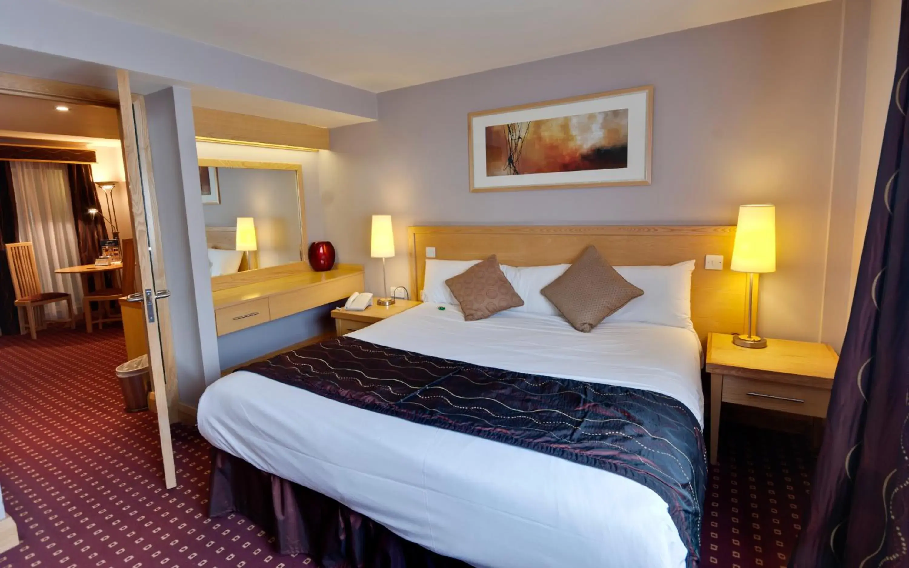 Bed in Best Western Premier Knowsley Suites Hotel & Spa Bed in Best Western Premier Knowsley Suites Hotel & Spa