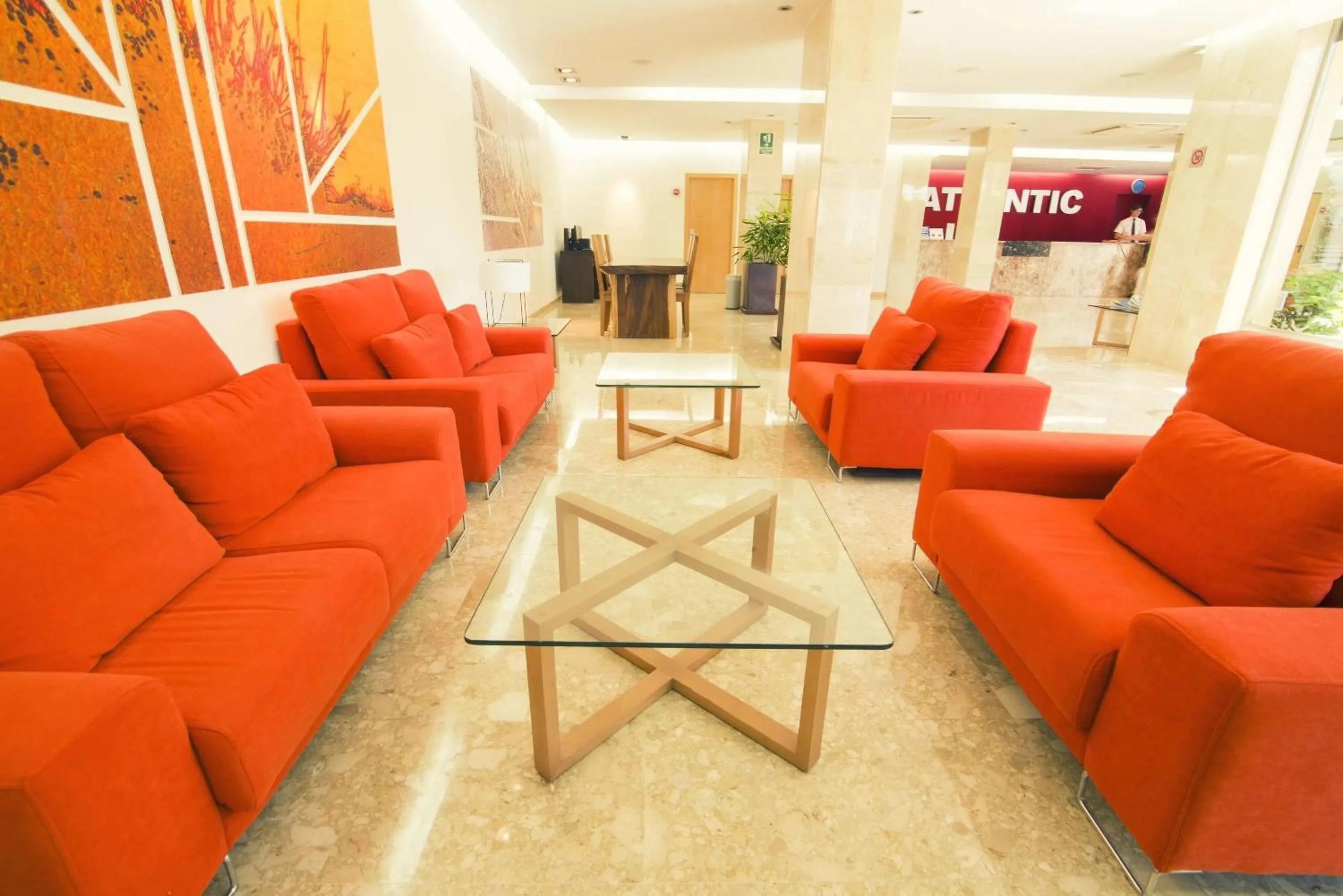 Seating area in Hotel Atlantic by Hoteles Centric