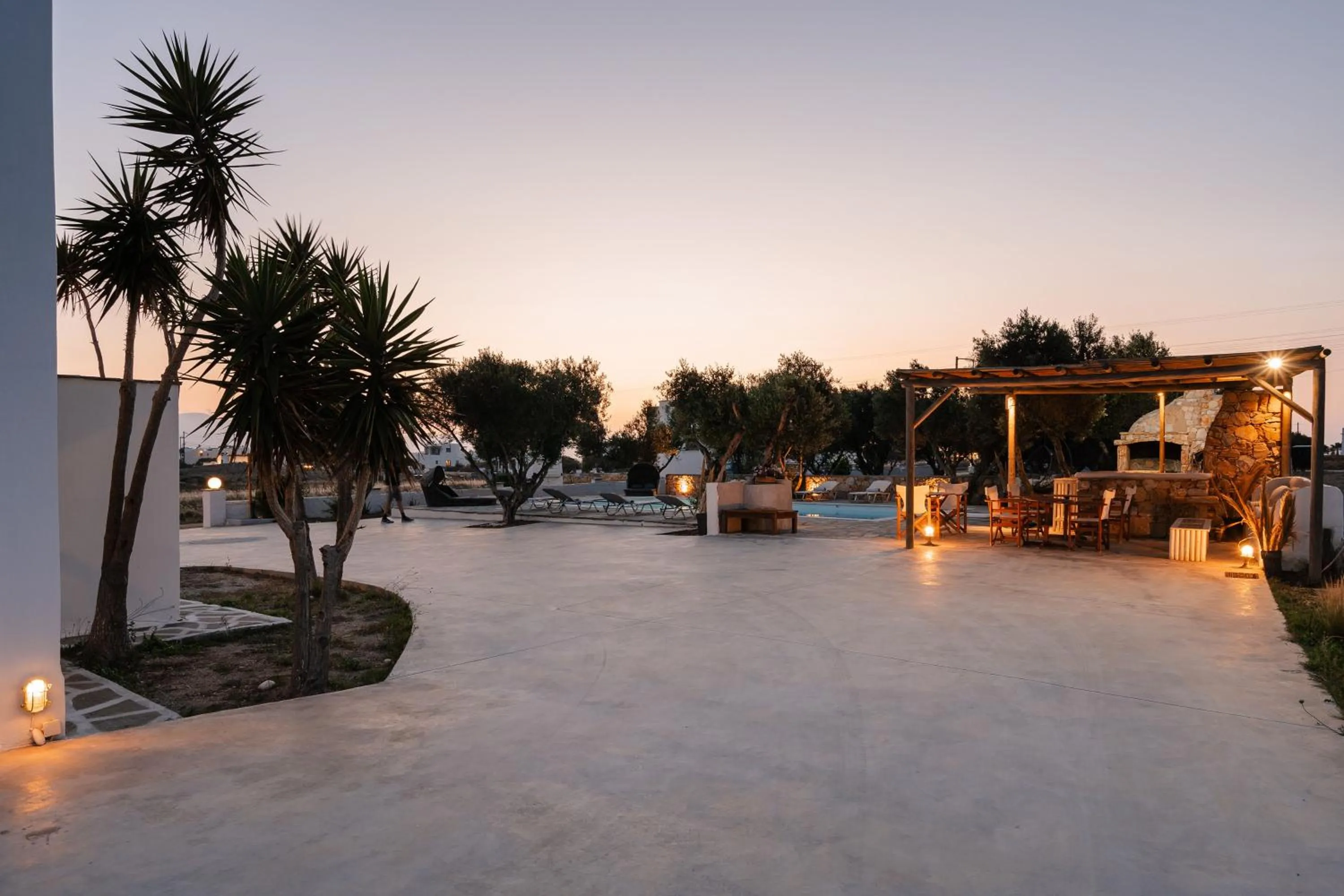 Pool view in Diamantis Studios&Apartments