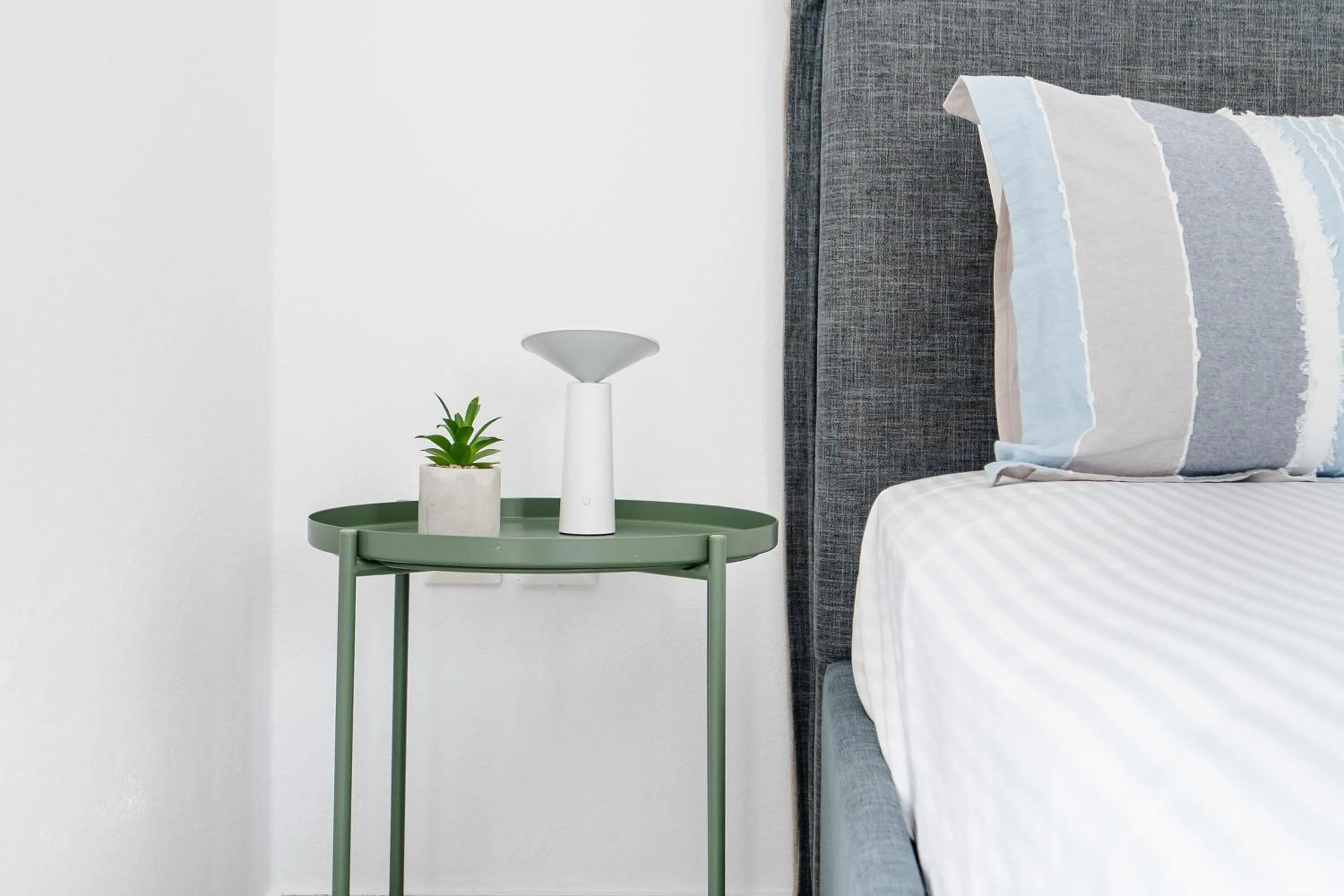 Bed in Diamantis Studios&Apartments