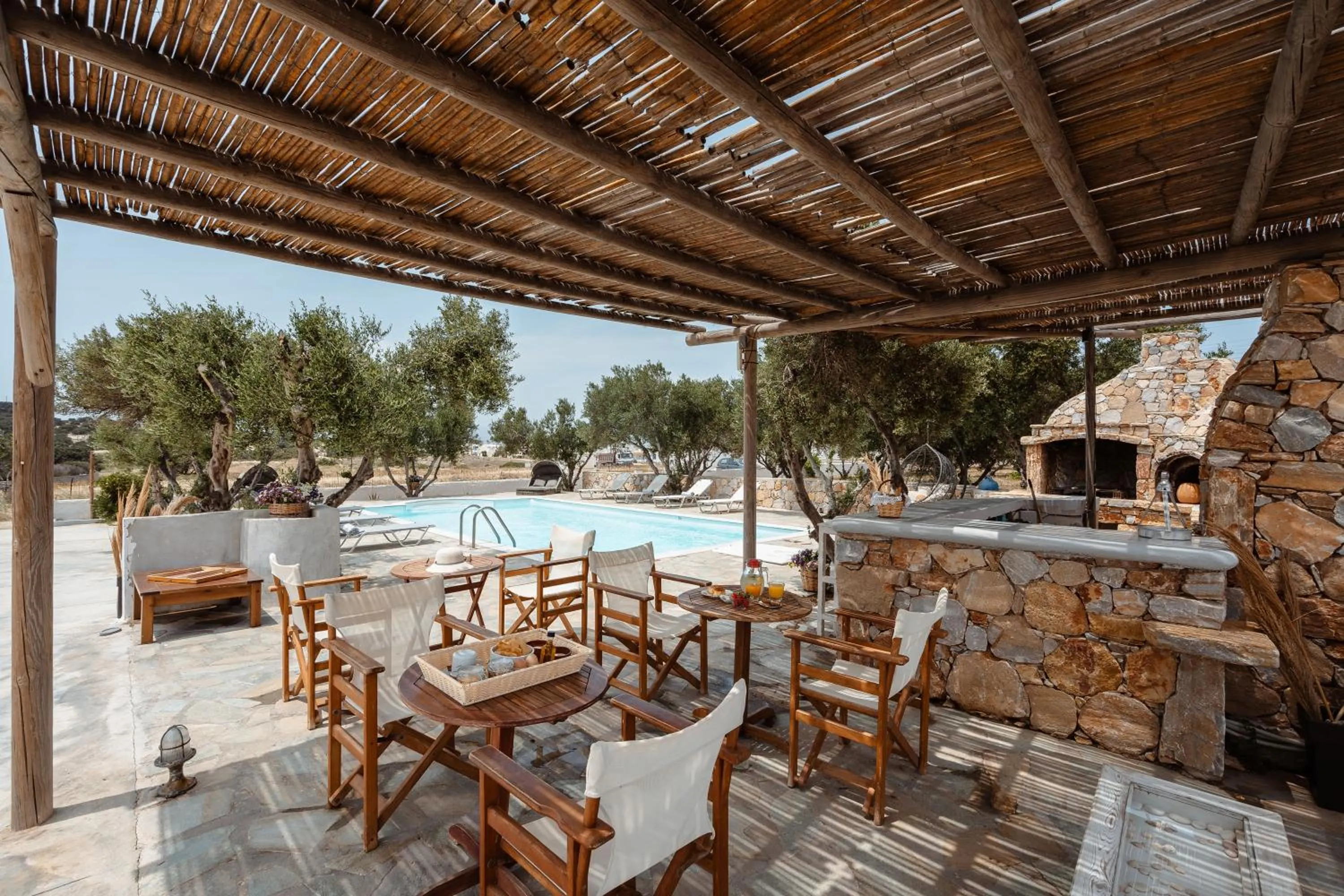 Patio in Diamantis Studios&Apartments