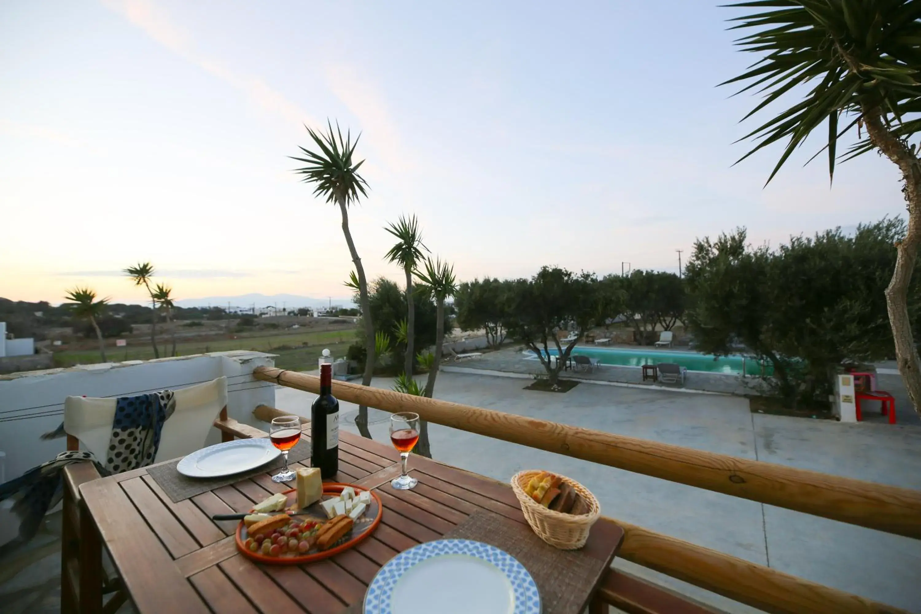 Triple Room with Pool View - single occupancy in Diamantis Studios&Apartments Triple Room with Pool View - single occupancy in Diamantis Studios&Apartments